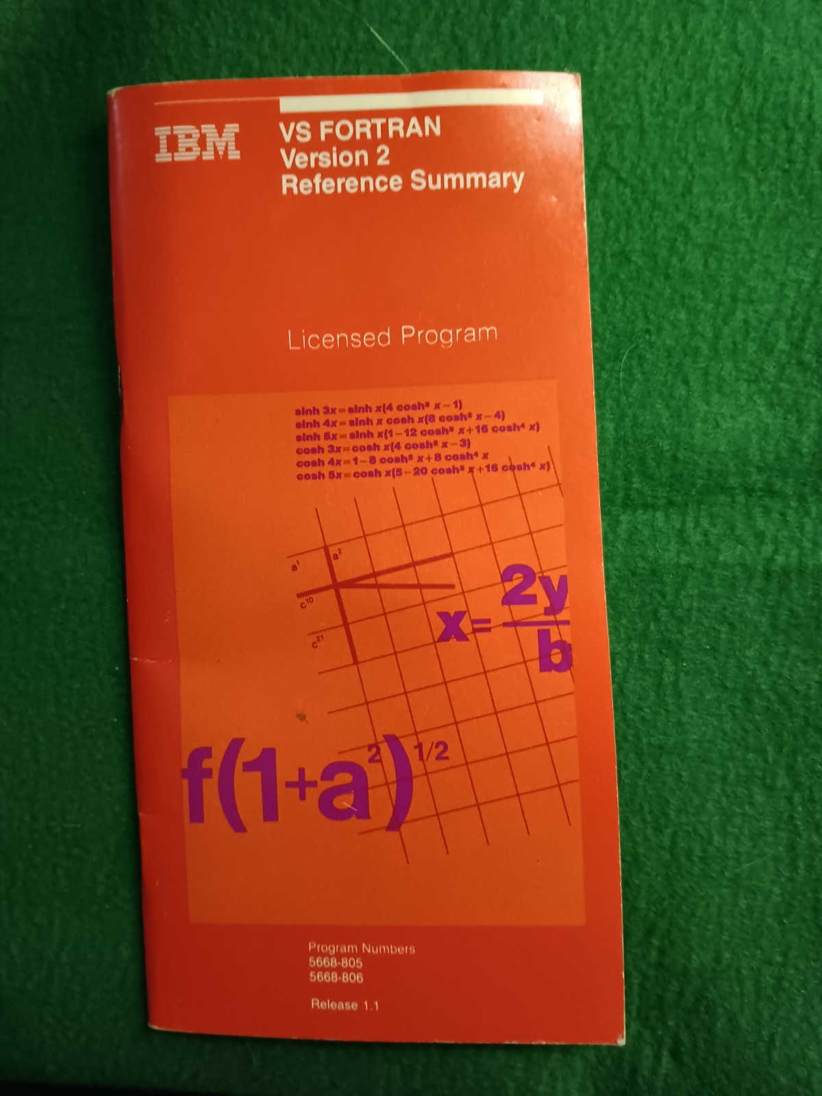 IBM FORTRAN Version 2  Reference Summary