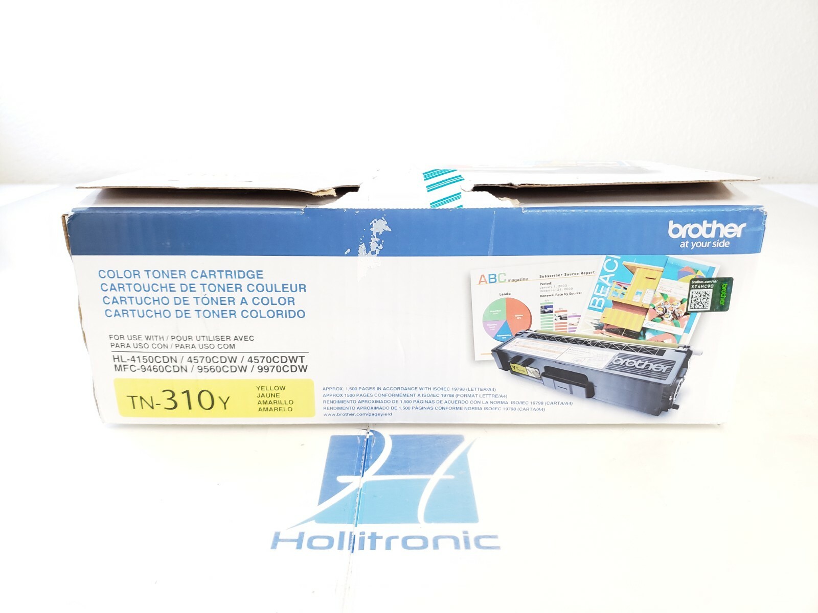 Brother TN-310Y Yellow Toner Cartridge GENUINE