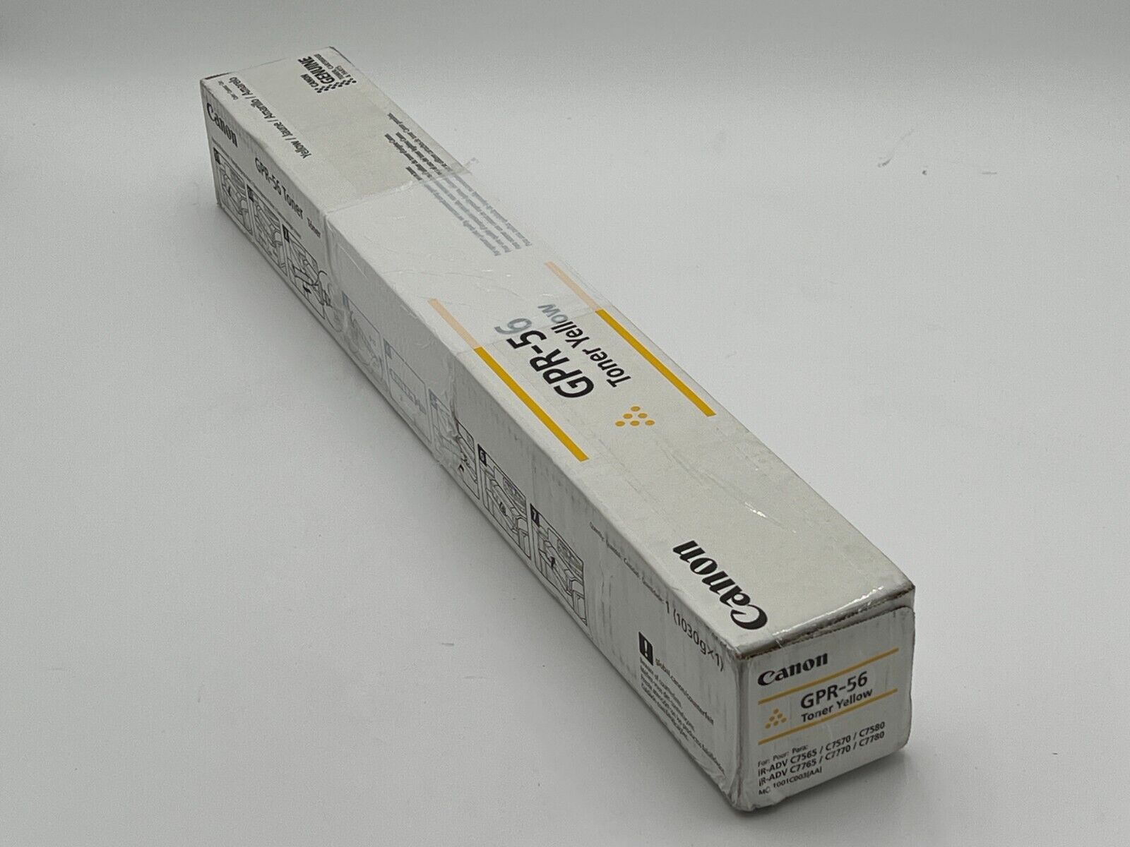 Genuine OEM Canon GPR-56 Yellow Toner Cartridge for C7570i C7565i C7580i