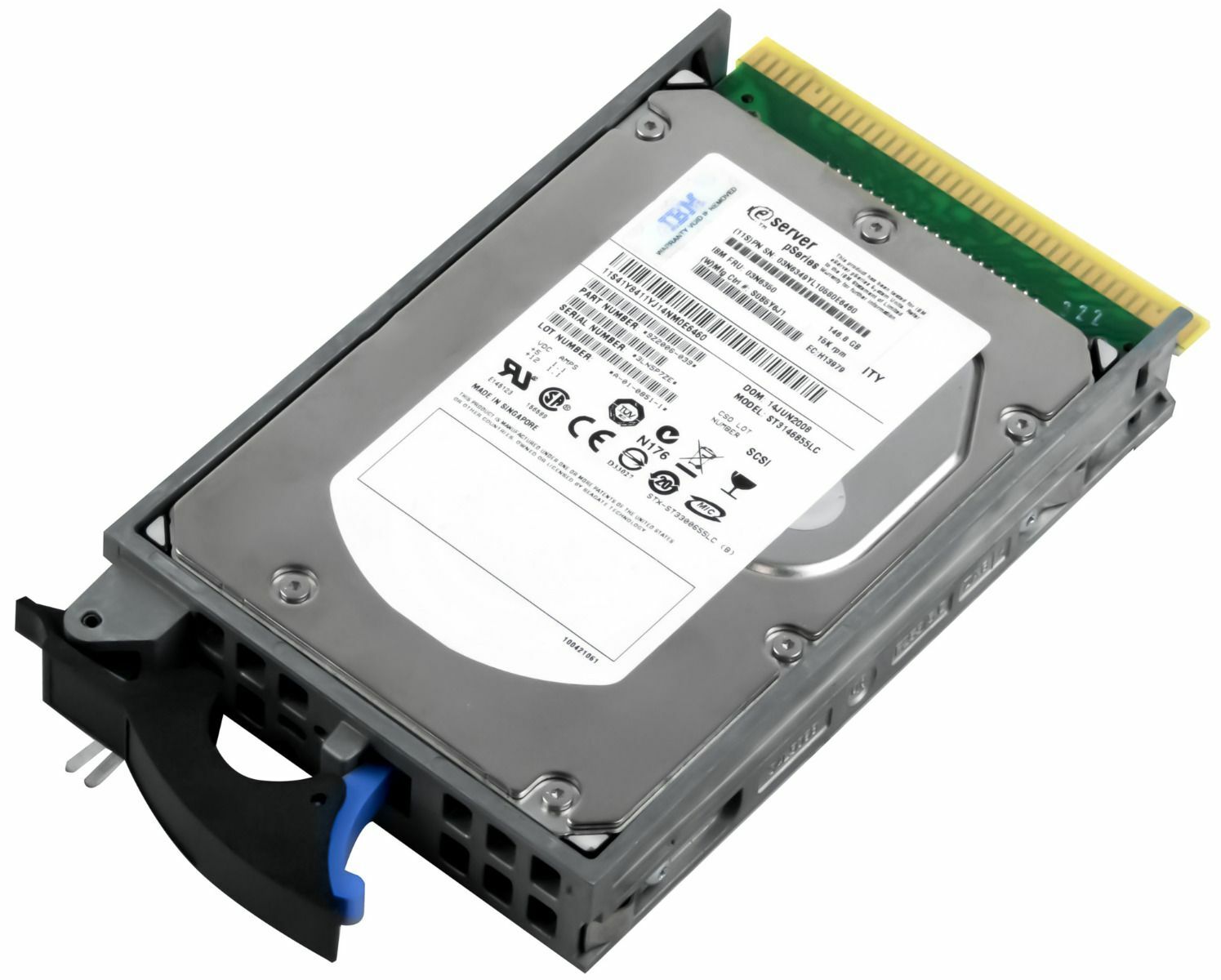 HARD DRIVE IBM 03N6350 ST3146855LC 146GB 15K 16MB SCSI U320 3.5''