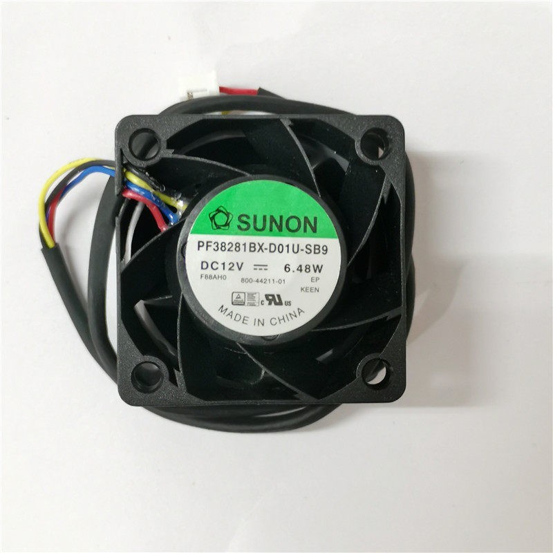 1PCS SUNON 3828 PF38281BX-D01U-SB9 12V PWM Server Switch Fan