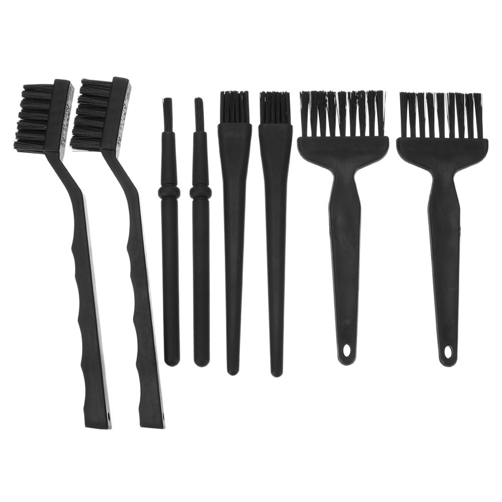 8Pcs Portable Anti Static Computer Cleaning Brush Set Durable ABS for Keyboard