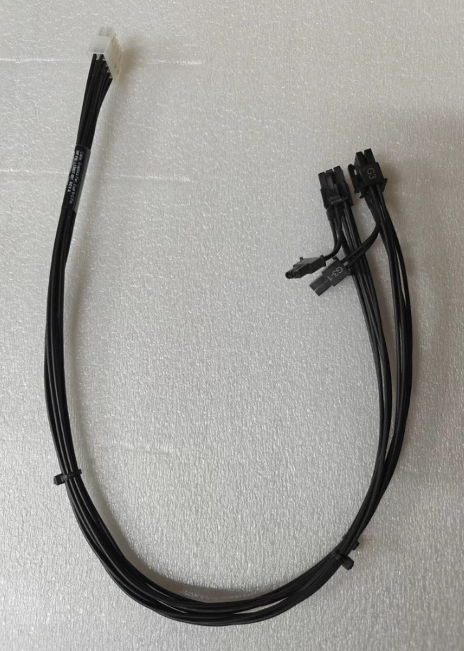 Hp Z4G4 Z6G4 1000W cable Graphics 10pin to Dual 6+2 Pin 2321 L15907-001 60cm