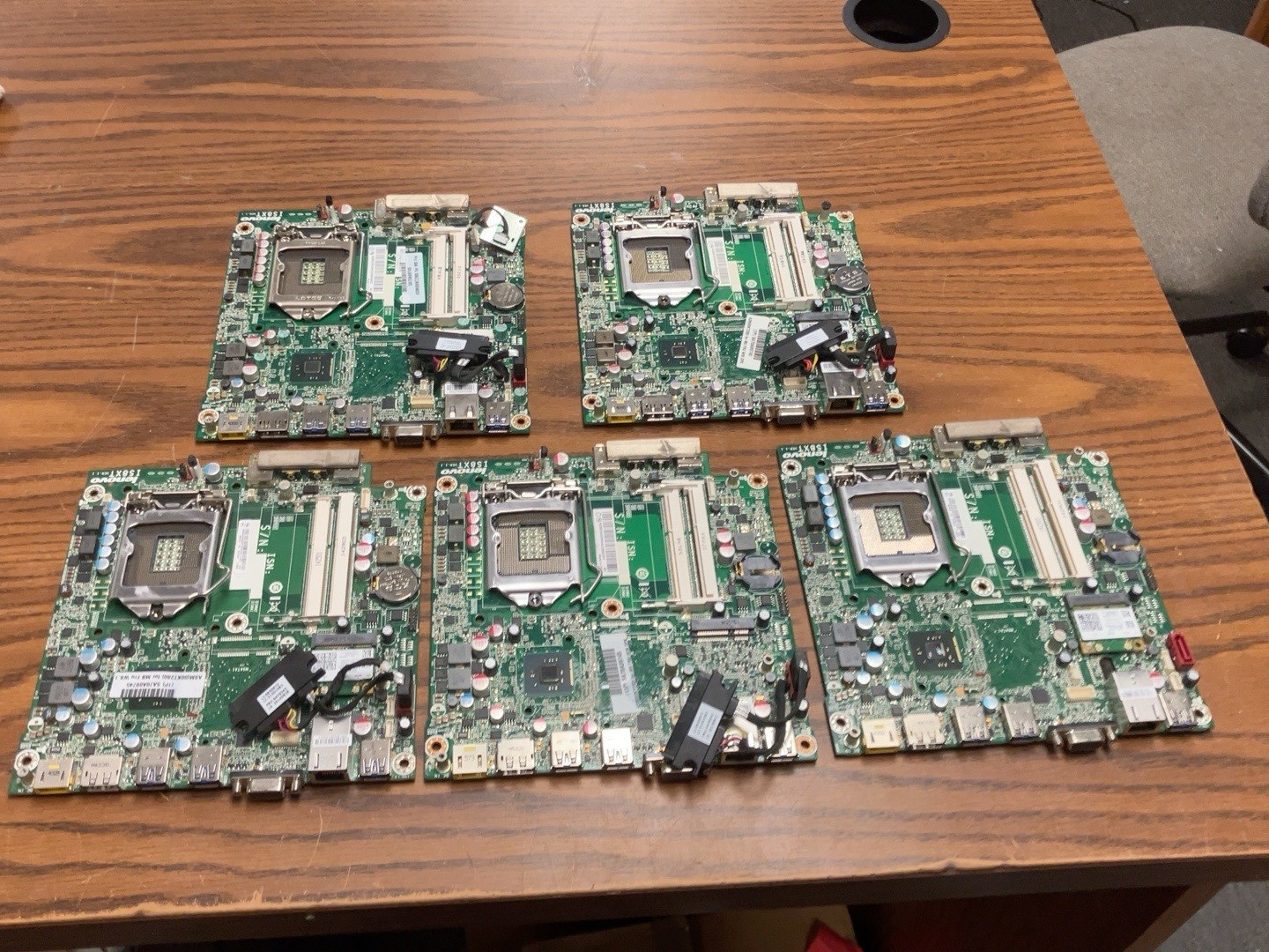 Lot 5 Lenovo ThinkCentre M93p Tiny IS8XT Motherboards LGA1150 00KT280 Parts