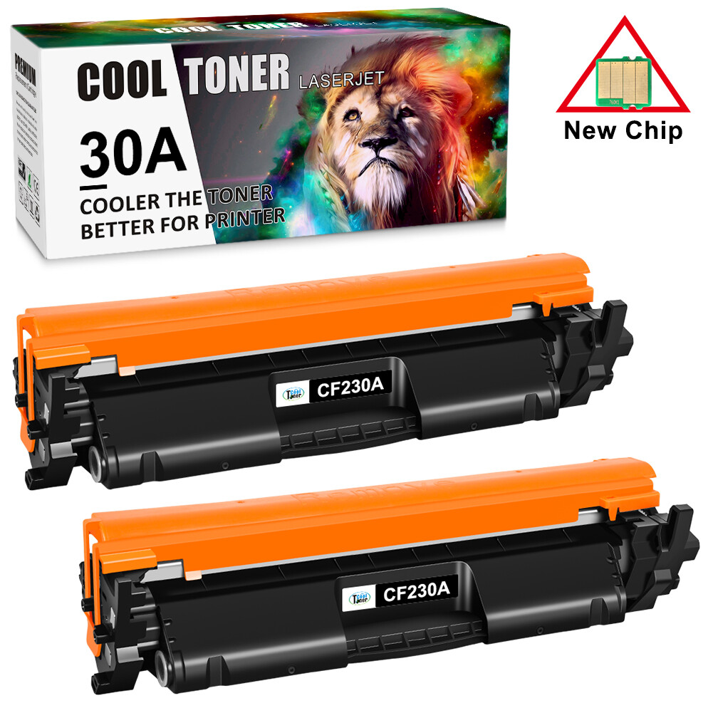 2x CF230A 30A Toner Cartridge for HP LaserJet Pro MFP M227fdw M227sdn M203dw