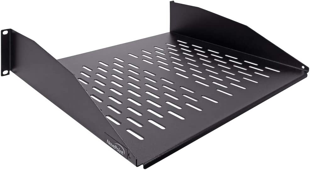 NavePoint 2U-Vented lip down-16" (406.4mm)