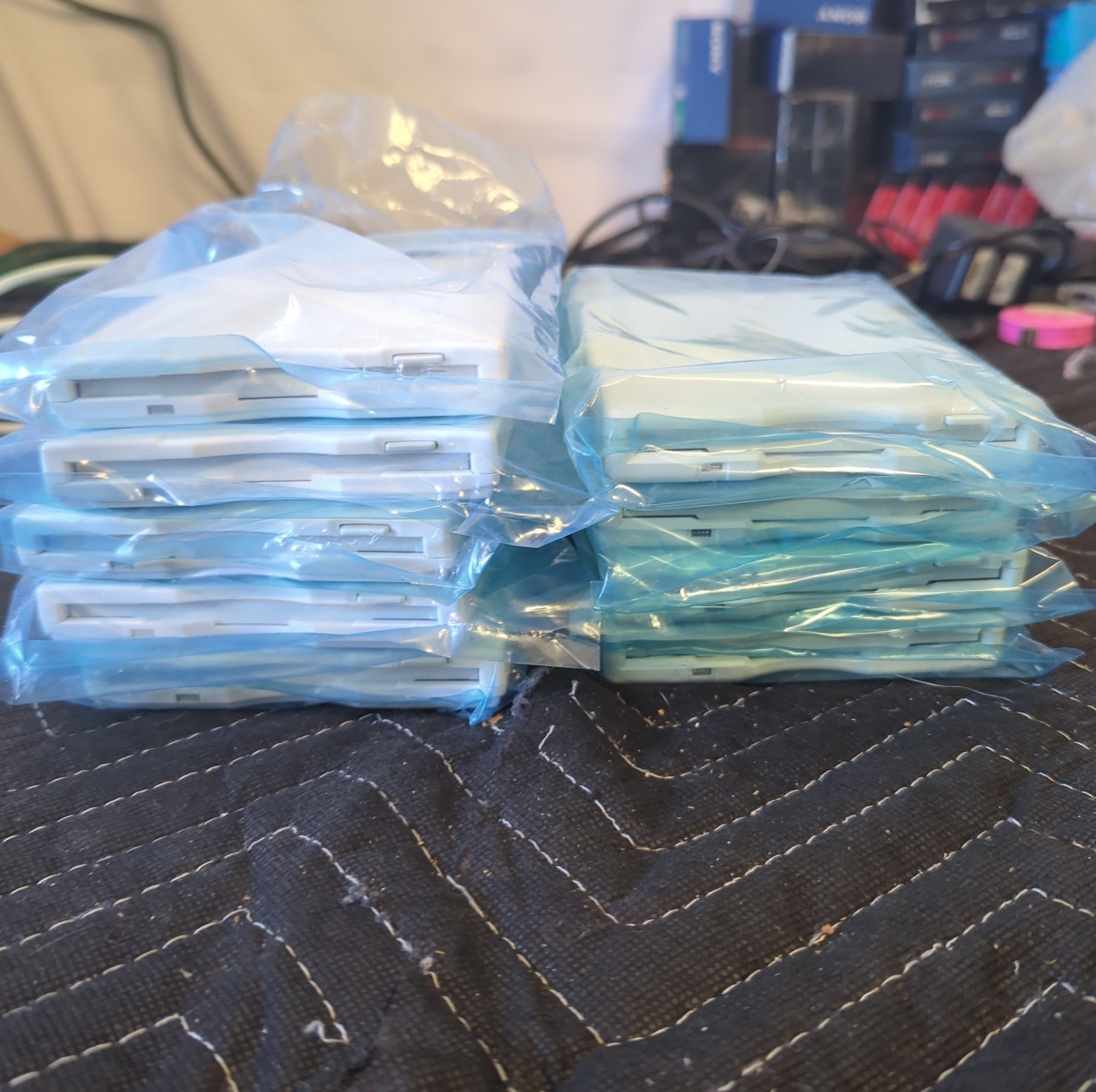 Lot Of 9 USB External Floppy Disk Drives Smart Disk FDUSB-W YD-8U10 Surplus