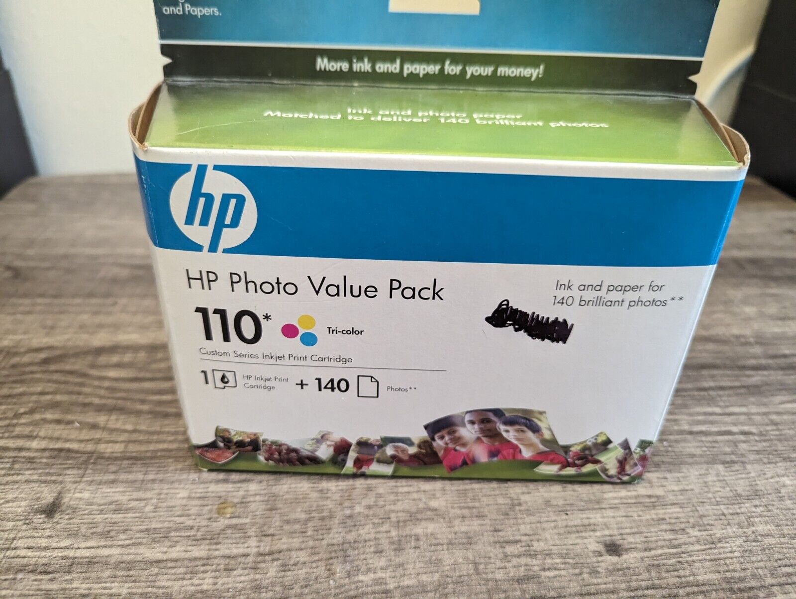 HP 110 Photo Value Pack Tri-Color Cartridge ~ Sealed EXP Sep 2010