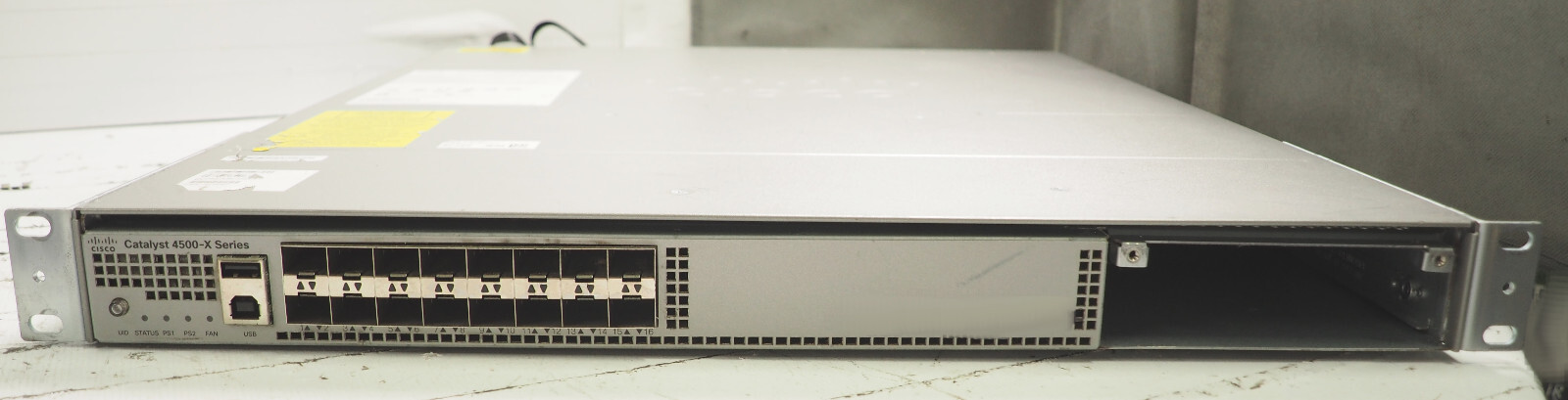 Cisco Catalyst WS-C4500X-24X-ES V05 16 Port Aggregation Switch 2 PSU