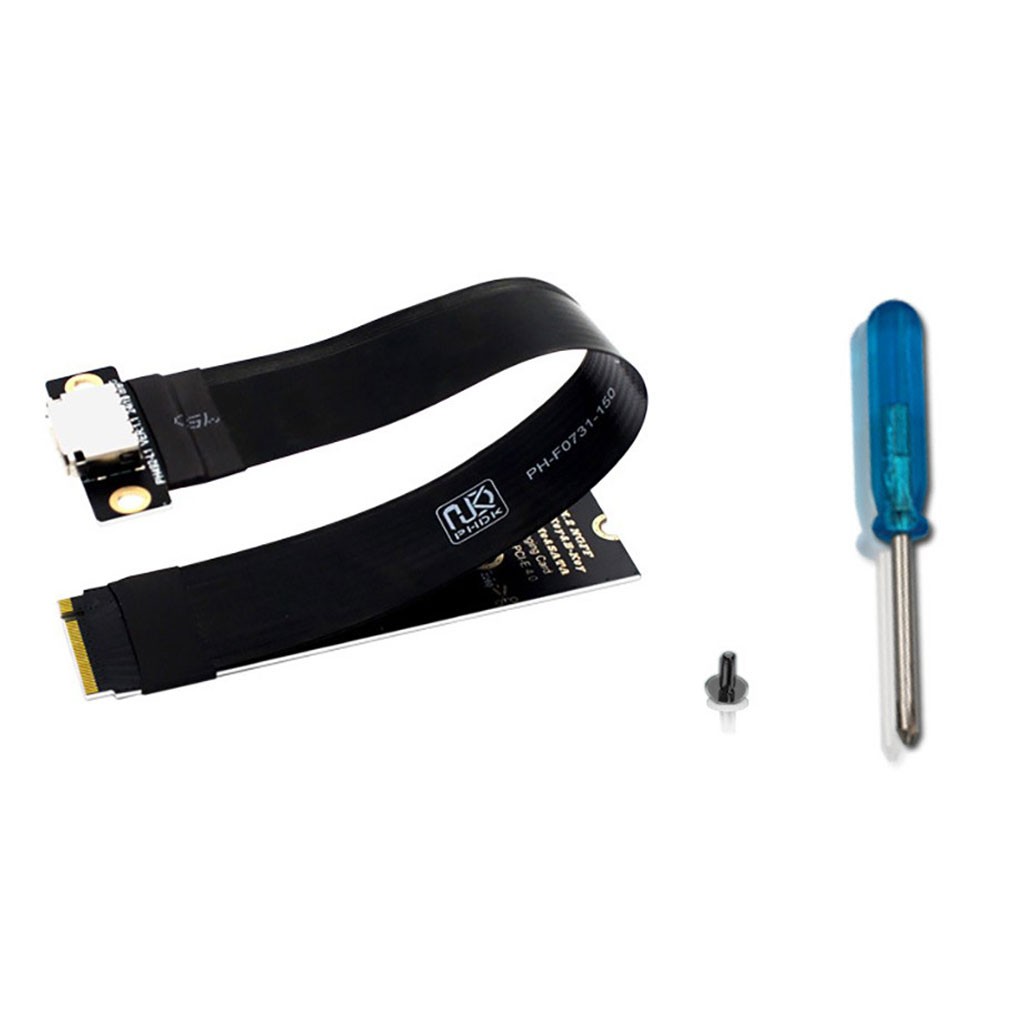 M.2 NVME to Oculink 4i Extension Cable for SSD Graphics Card 15CM SHIP
