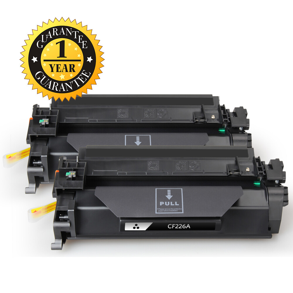 2PK 26A CF226A Black Toner Cartridge for HP LaserJet Pro MFP M426fdw M402dn Ink