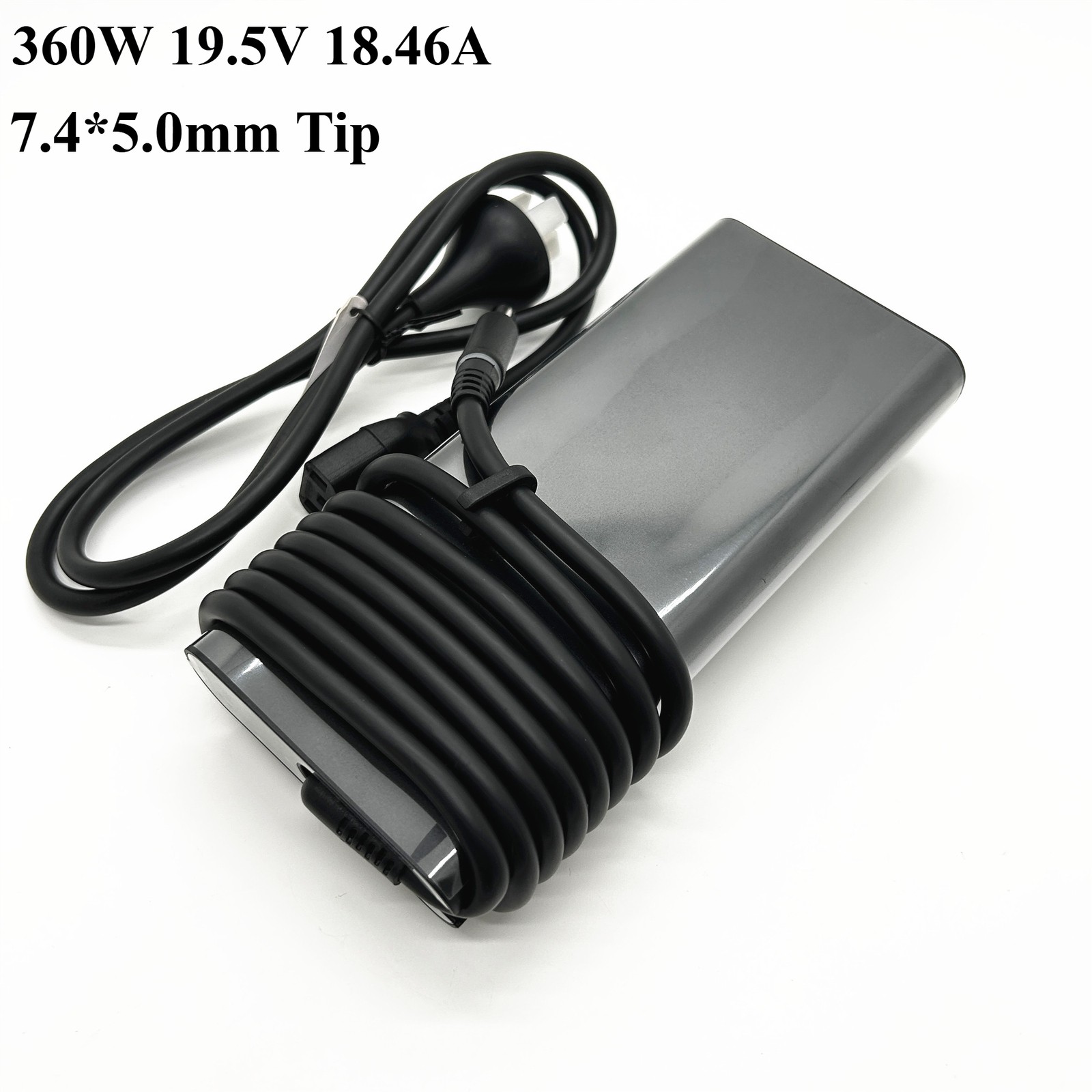 19.5V 18.46A 360W Laptop Charger for Dell Alienware M18 R2 X16 7.4mm Adapter