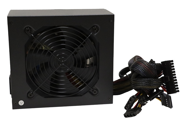 Solid Gear Basix 600W ATX Power Supply PSU 24-Pin SATA PCle Tested Working
