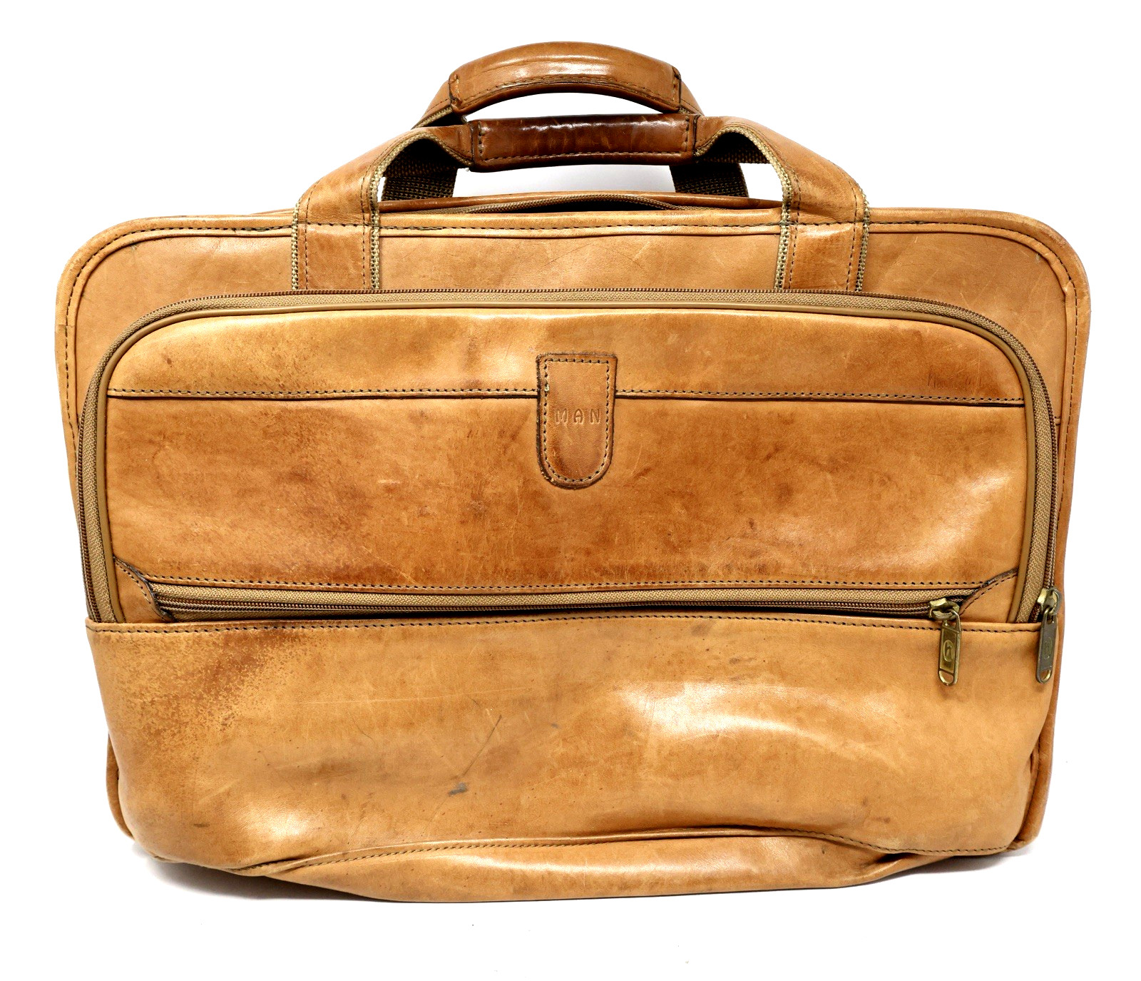Hartmann Belting Leather Business Laptop Notebook Bag Briefcase