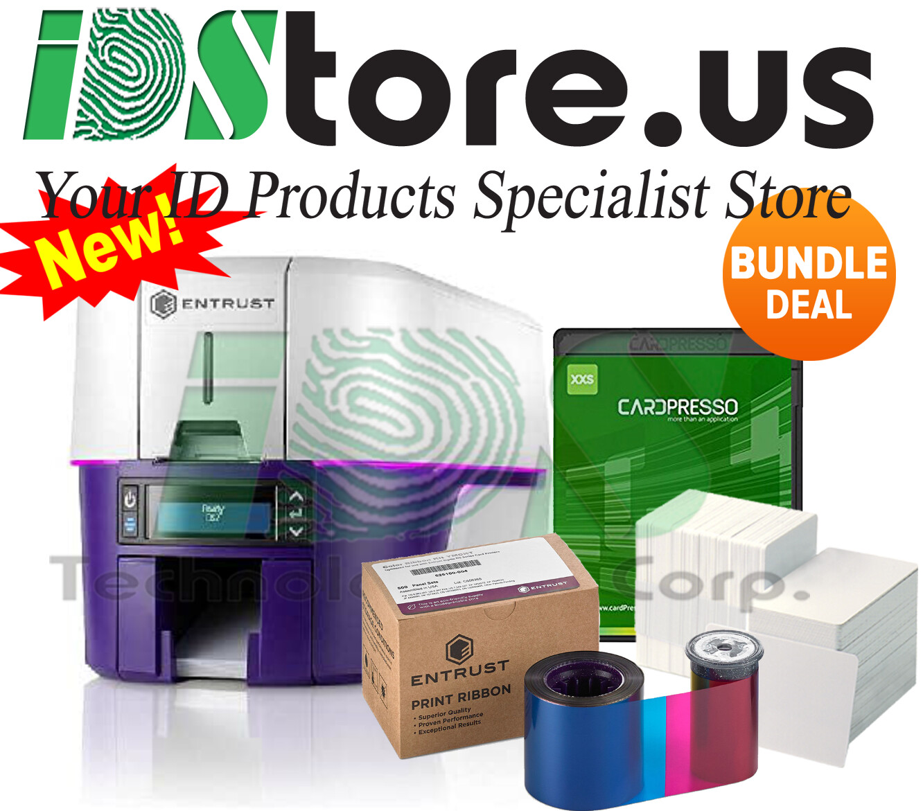Entrust (Datacard) Sigma DS1 Simplex ID Card Printer Replaces SD160 Simplex