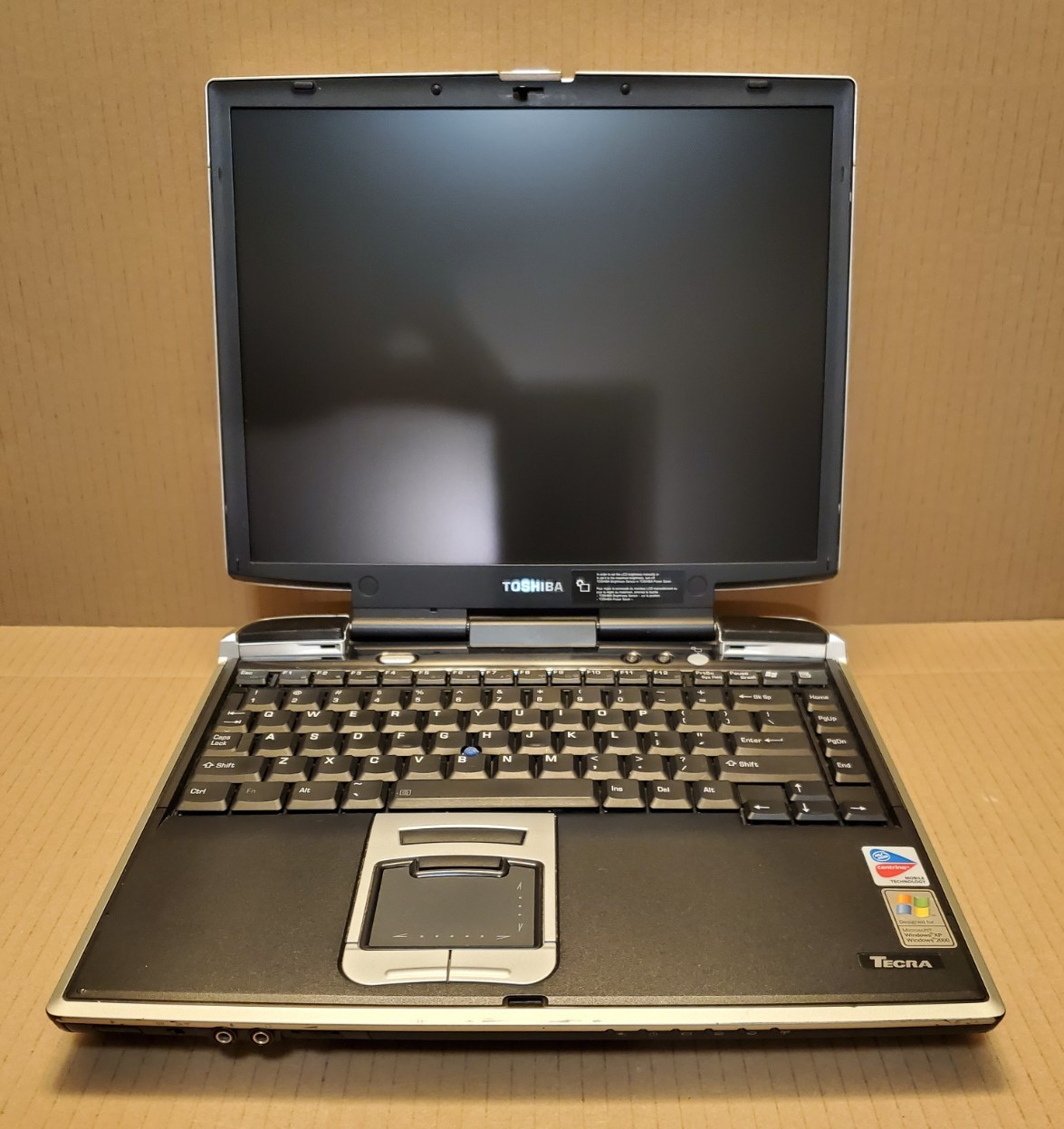 Toshiba Tecra M1 Intel Pentium M 1.6GHz 1024 MB with HDD - Vintage Retro Gaming