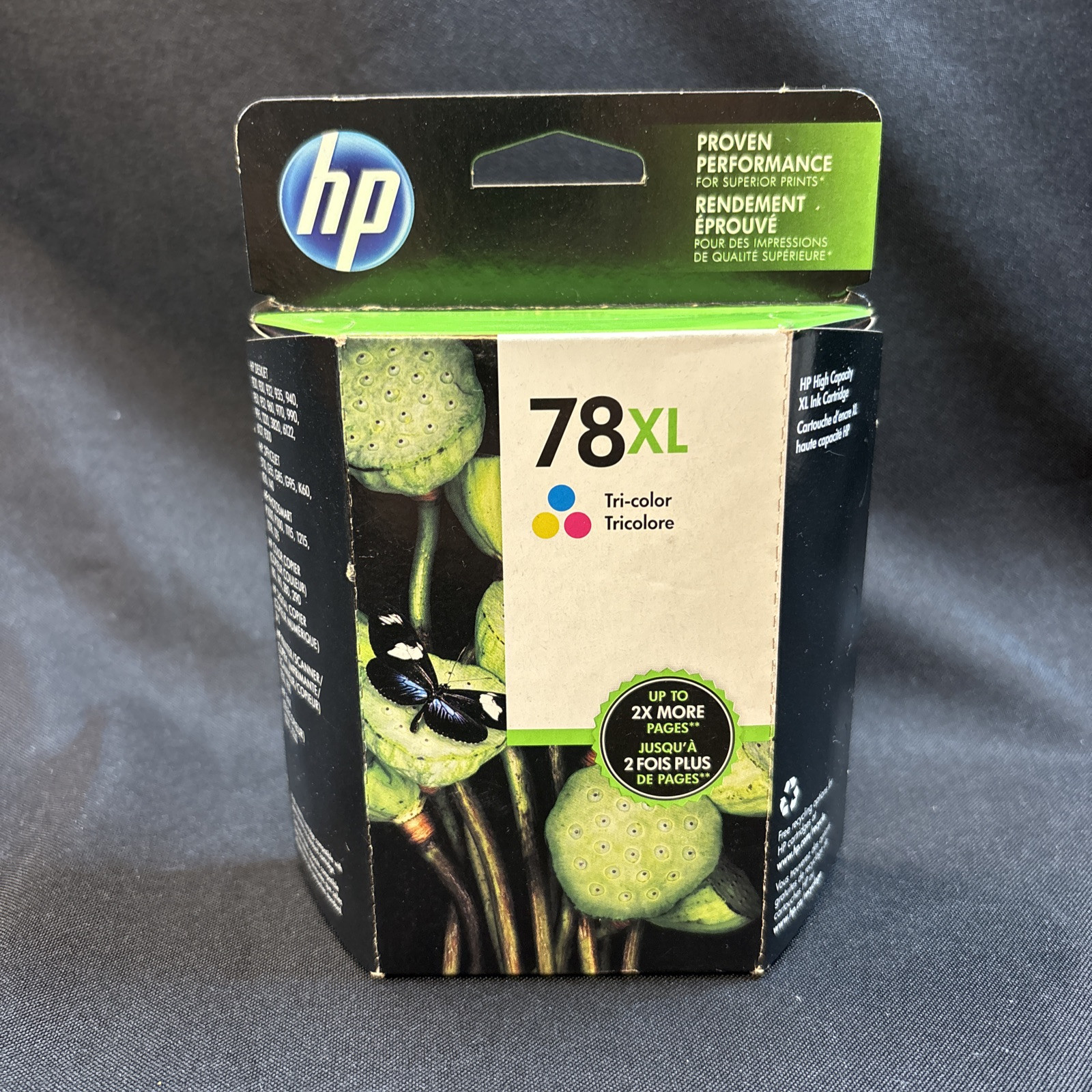 New Sealed Genuine HP 78XL High Yield Tri-Color Ink Cartridge C6578AN  Expired