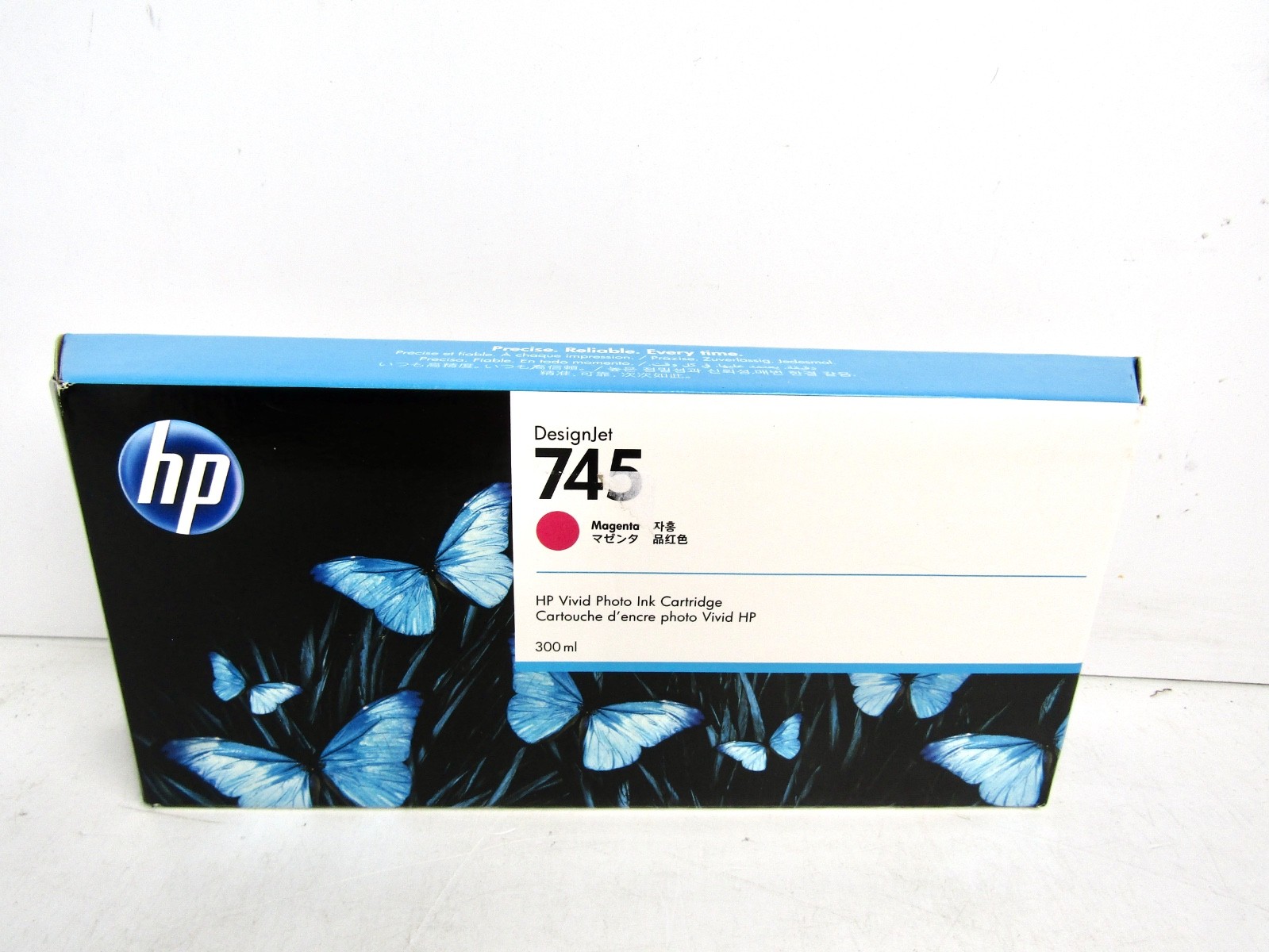 OEM HP 745 MAGENTA 300ml Ink Cartridge F9K01A for Z2600 Z5600 - Expired 11/2024