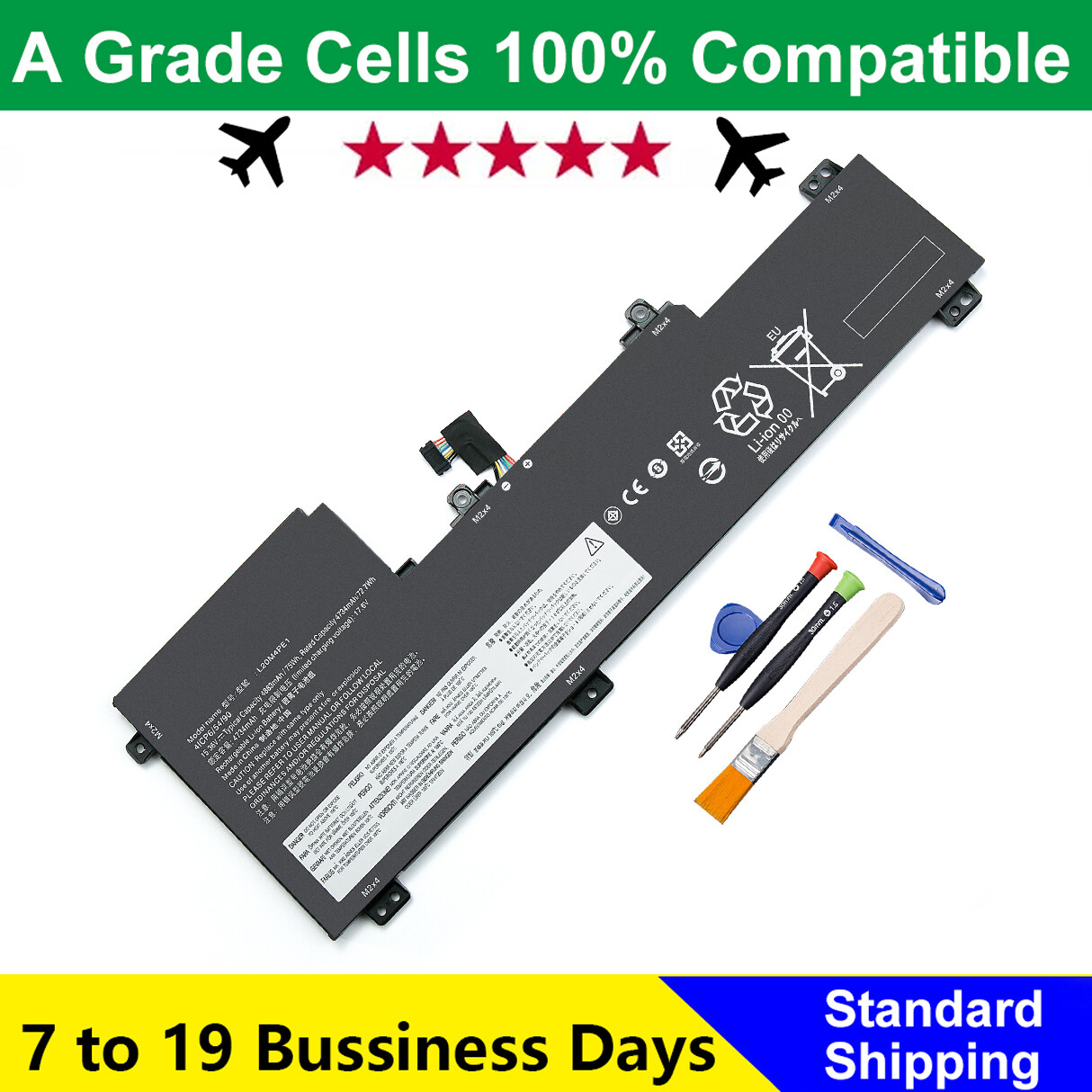 L20M4PE1 Battery For Lenovo IdeaPad 5 Pro 16IHU6 16IAH7 16ARH7 Creator 5-16ACH6