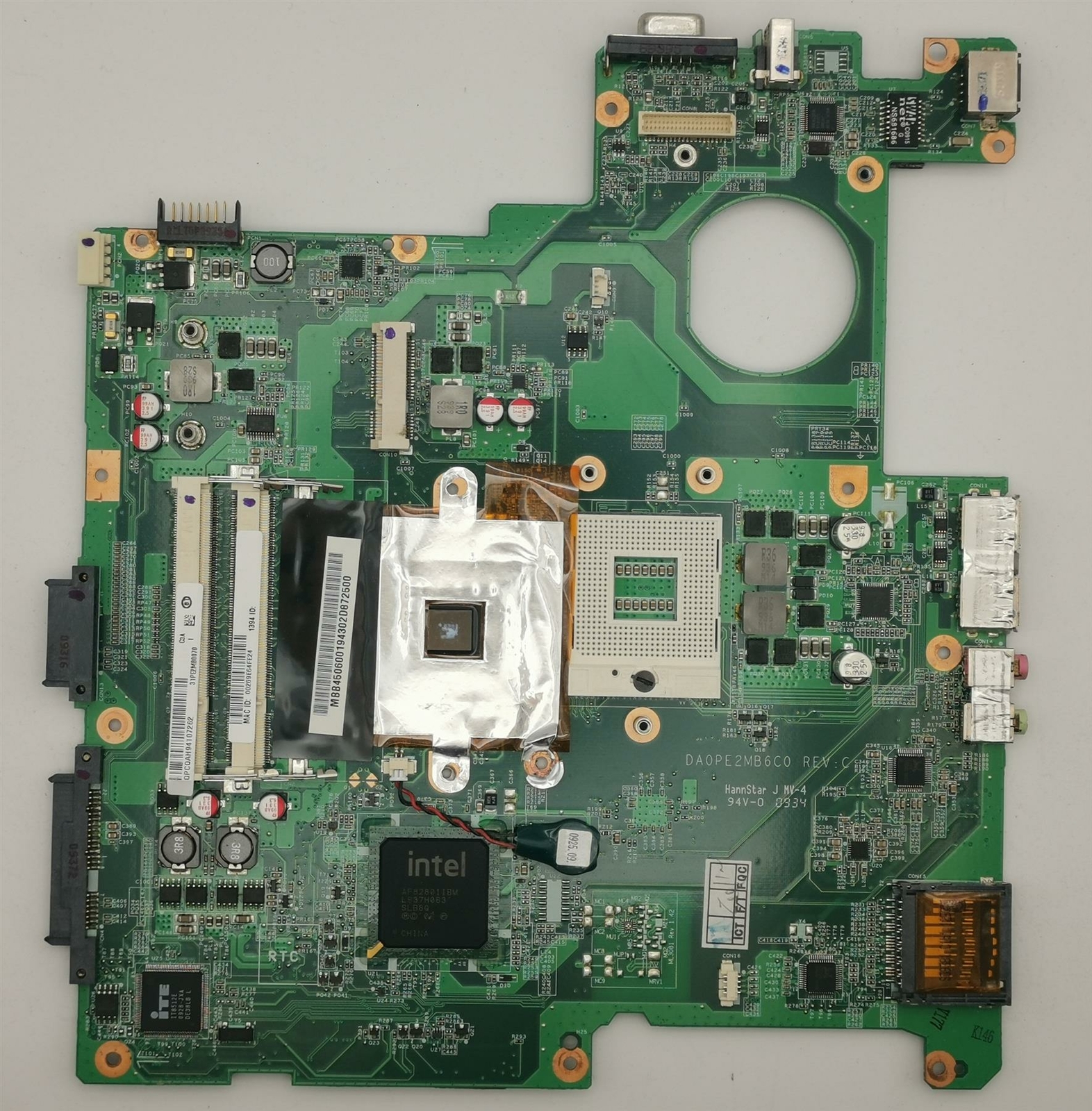 Genuine Packard Bell MH36 Motherboard Mainboard MB.B4506.001
