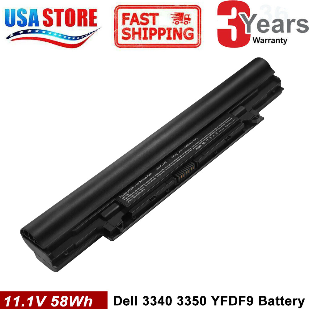 5200mAh 5MTD8 YFDF9 battery for Dell Latitude 3340 E3340 3350 (13"")