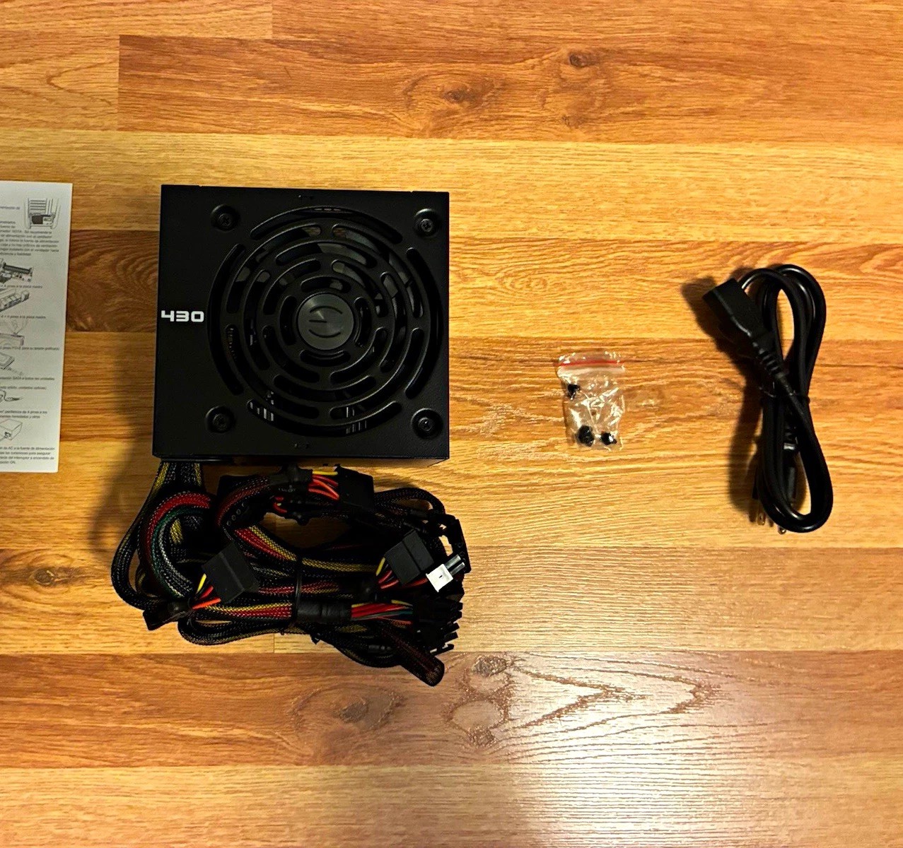 EVGA 430W ATX Power Supply 80 PLUS Certified Black 
