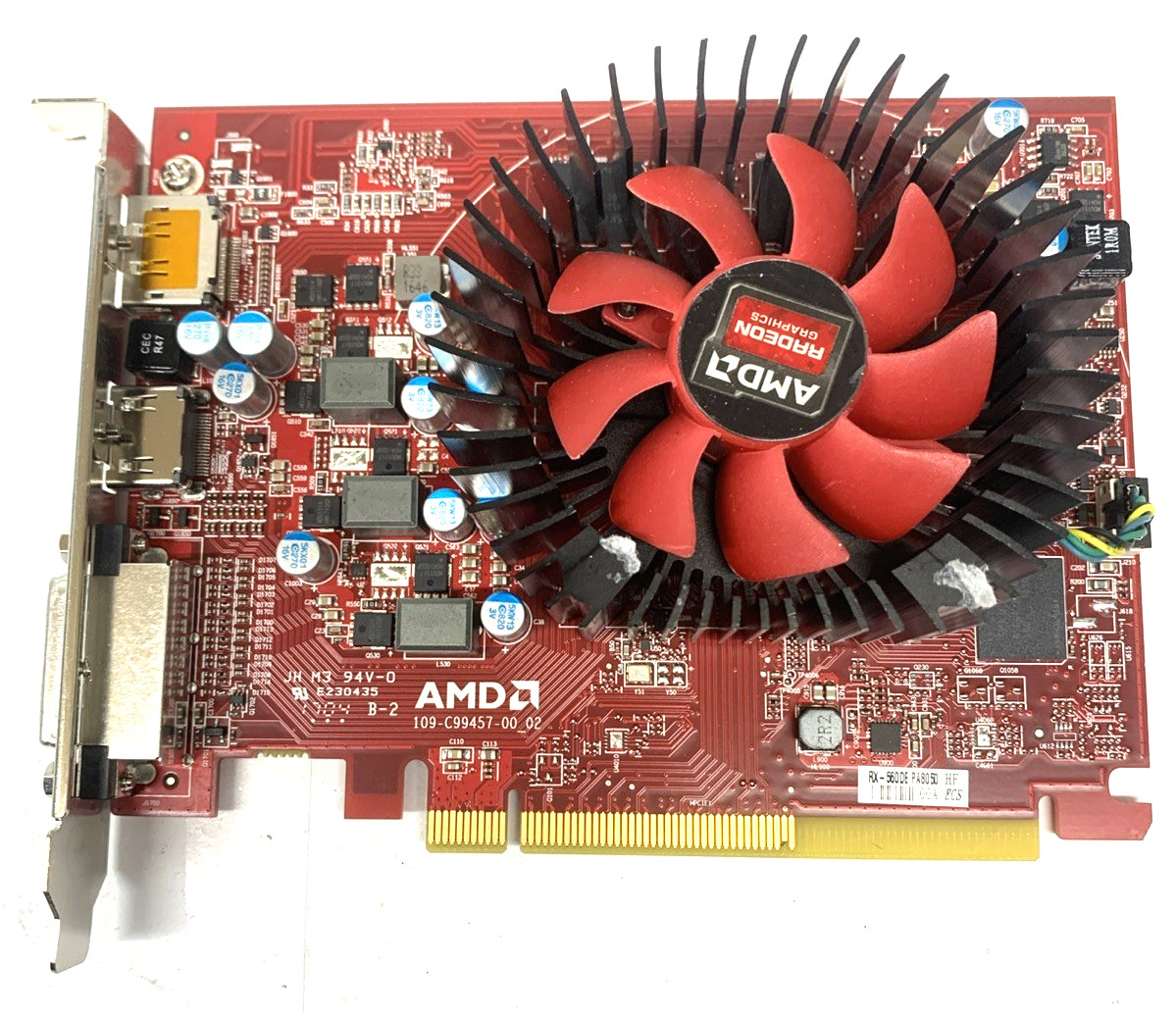 Dell 19XDP 02H81 AMD Radeon RX 560 2GB GDDR5 Graphics Card DVI HDMI DP