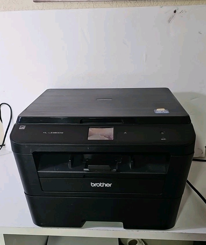 Brother HL-L2380DW All-in-One Laser Printer Wireless Printer. Partial Toner READ