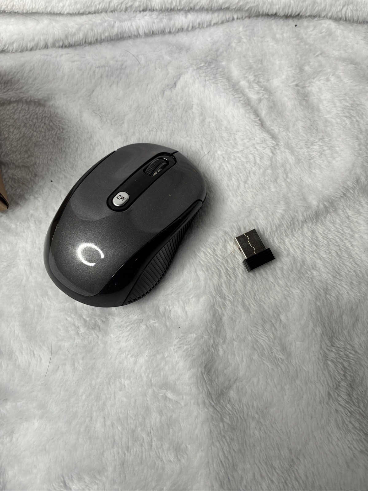 JETech Bluetooth 3.0 Wireless Optical Mouse Black w/ USB Receiver Dongle