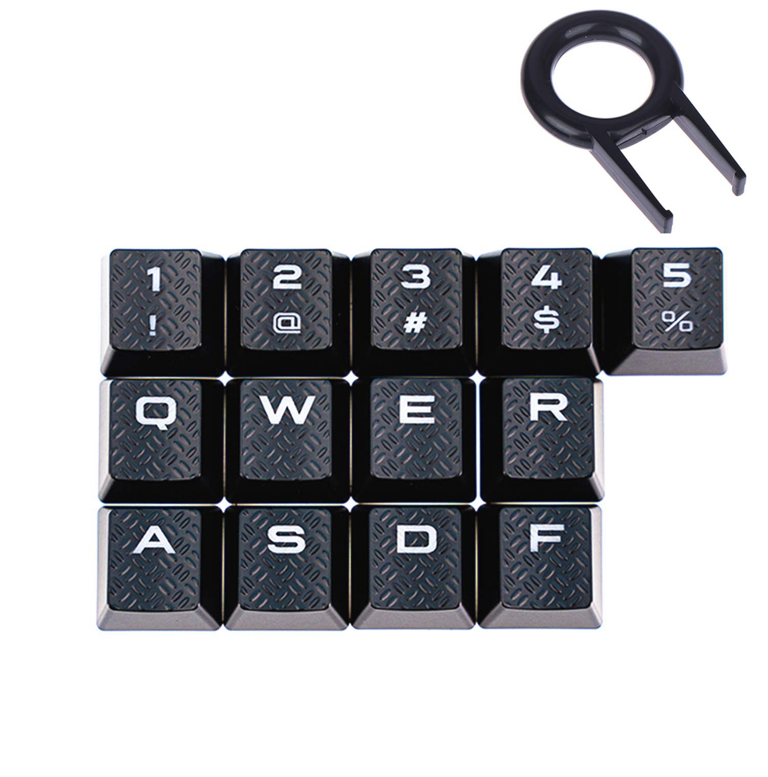 13 Keys Non-Slip Backlit keycaps Gaming Performance FPS MOBA Key Caps OEM Pro...