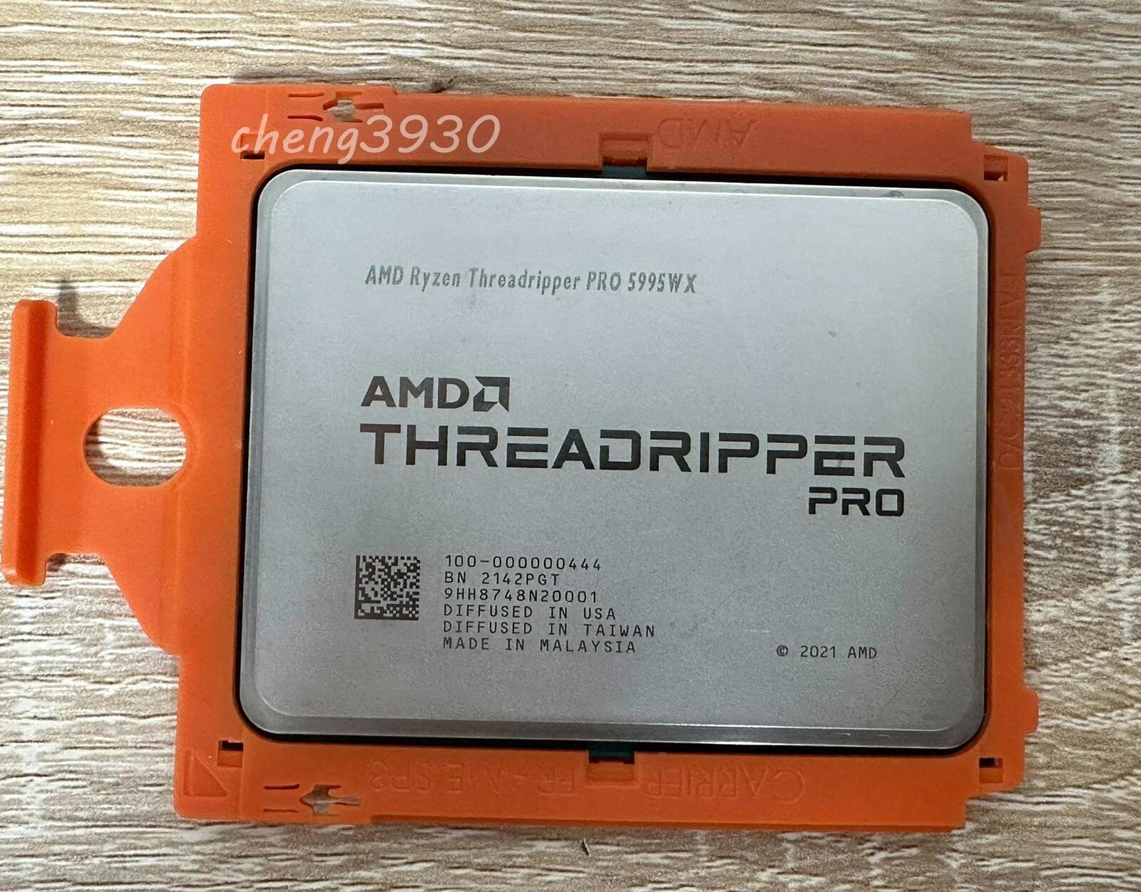 (no lock)AMD Threadripper PRO 5995WX 64 core 2.7-4.5GHz 280W sWRX8 CPU processor