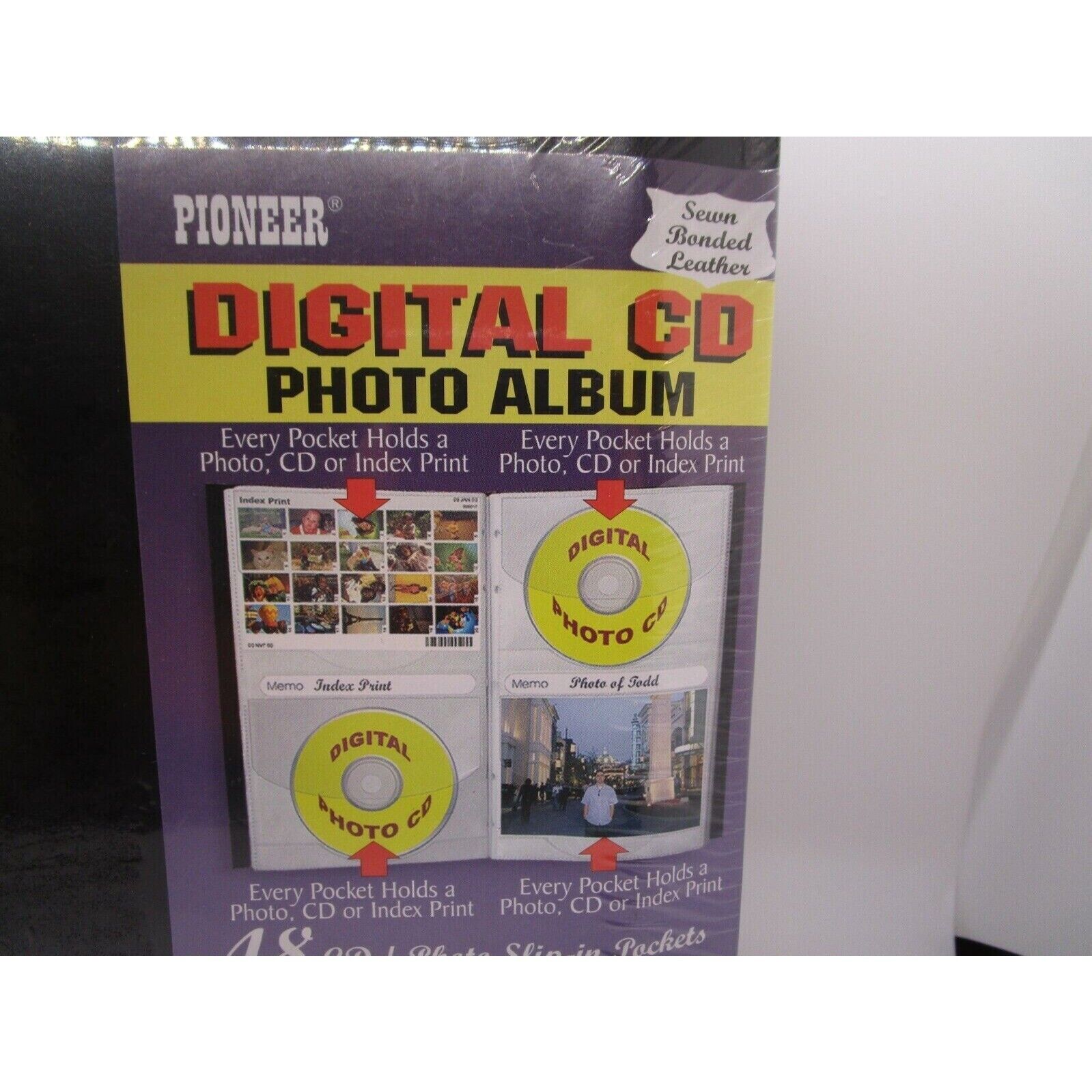 Pioneer CD48 Digital CD Photo Album holds 48 CDs