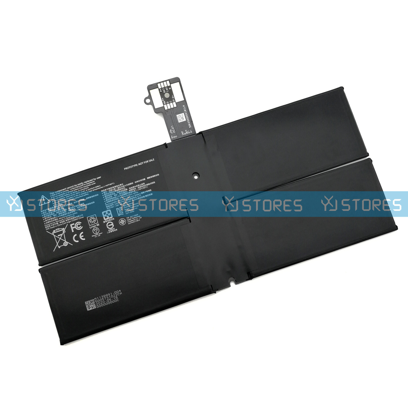 Genuine DYNH03 G3HTA073H GA3HTA025H Battery for Microsoft Surface Pro 7+ 1960