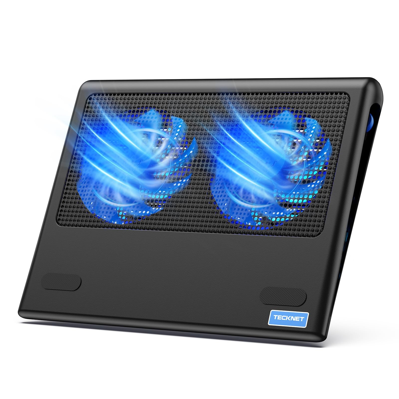 TECKNET Laptop Cooling Pad - 12"-15.6" Laptop Cooler with Quiet Cooling Fan
