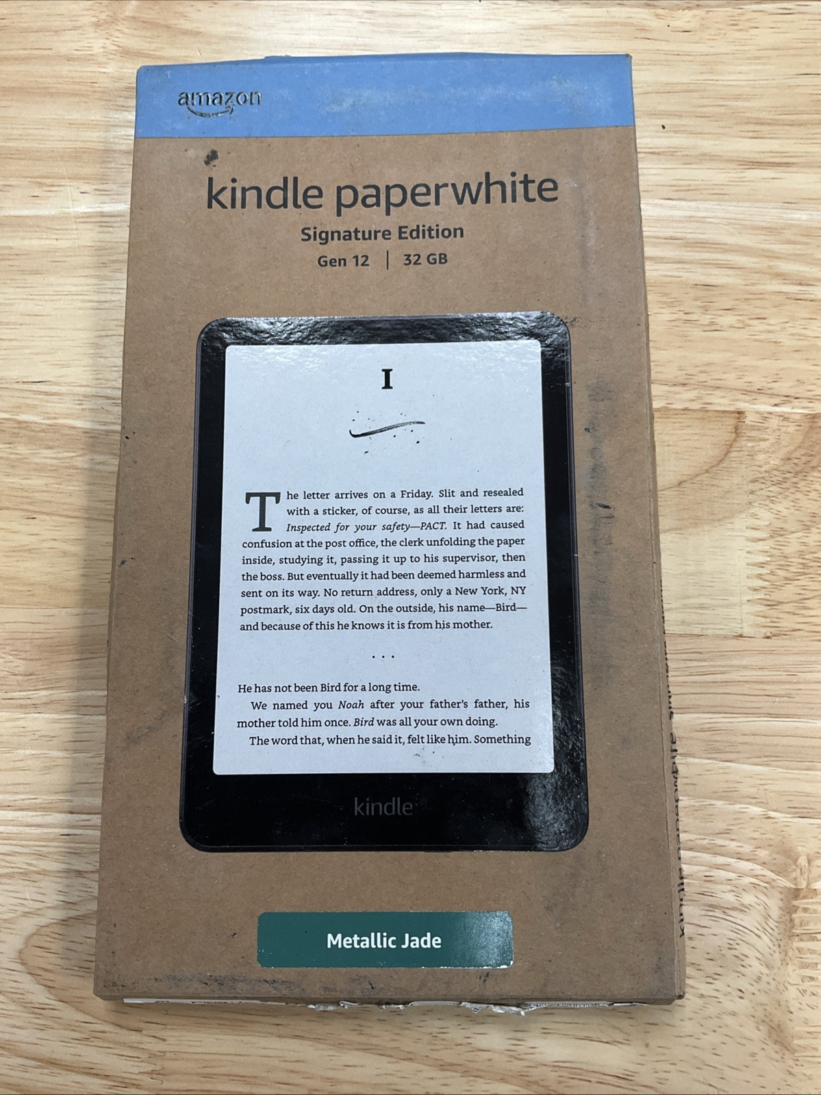 Amazon Kindle Paperwhite Signature Edition 32GB Gen 12 Metallic Jade NEW SEALED