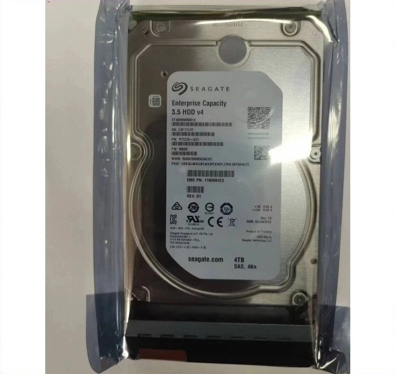 4TB 12Gb NL SAS EMC 005051556 005052430 005052429 NL SAS 4TB 7.2K 3.5" 12Gb Unit