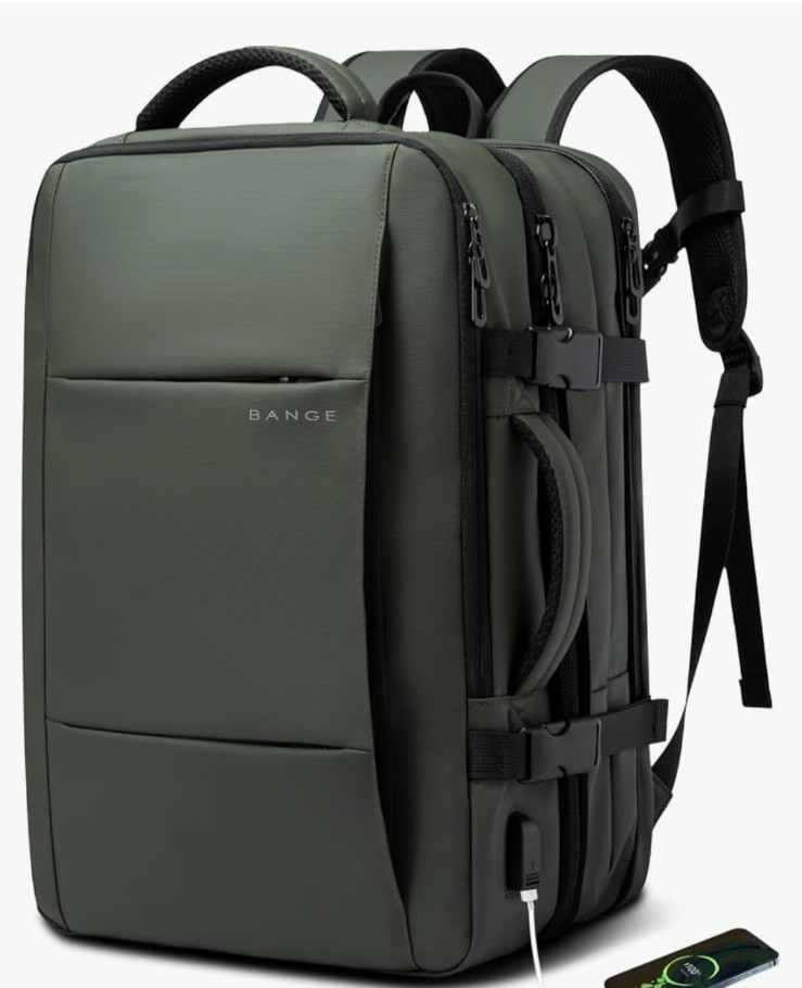 BANGE EXPANDABLE TRAVEL BACKPACK