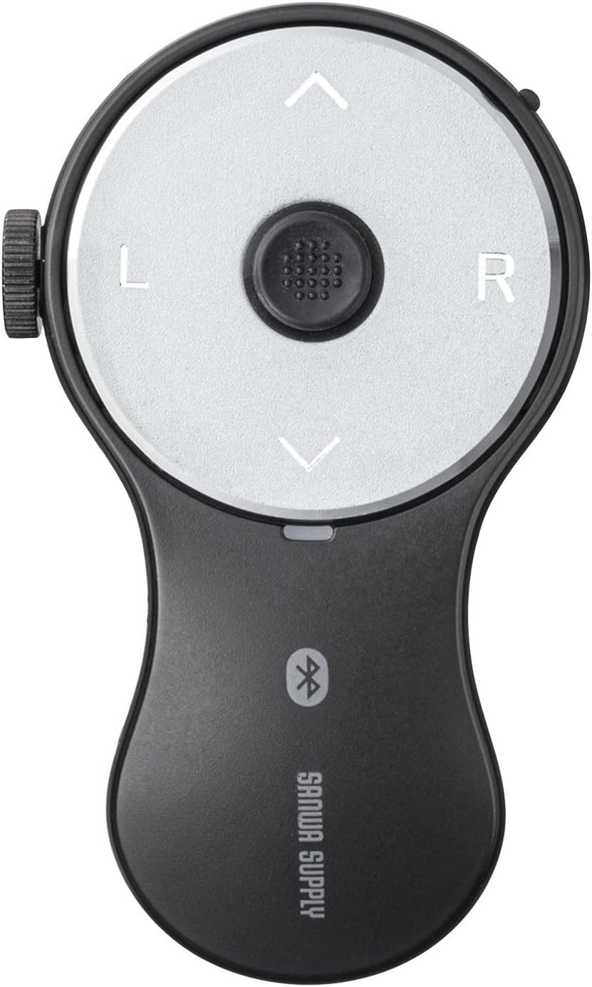 Sanwa Supply MA-BTRING5BK Bluetooth Ring Mouse with Scroll Lightweight Japan New