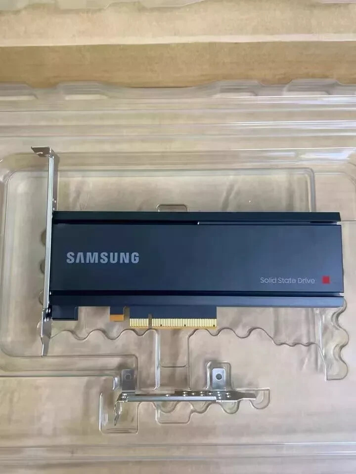 Samsung PM1735 1.6TB SSD HHHL PCIE 4.0 NVME Solid State Drive MZ-PLJ12T0