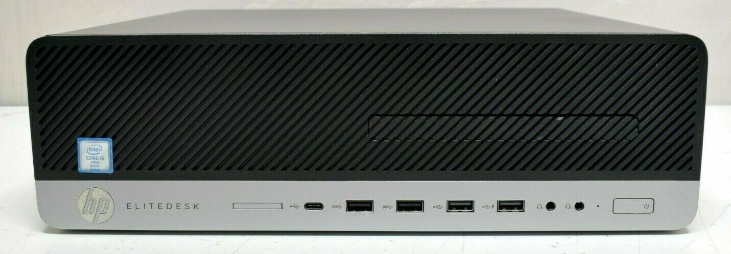 HP EliteDesk 800 G4 SFF Desktop Intel i5-8500 8GB RAM 256GB NVMe SSD Win 11 PRO