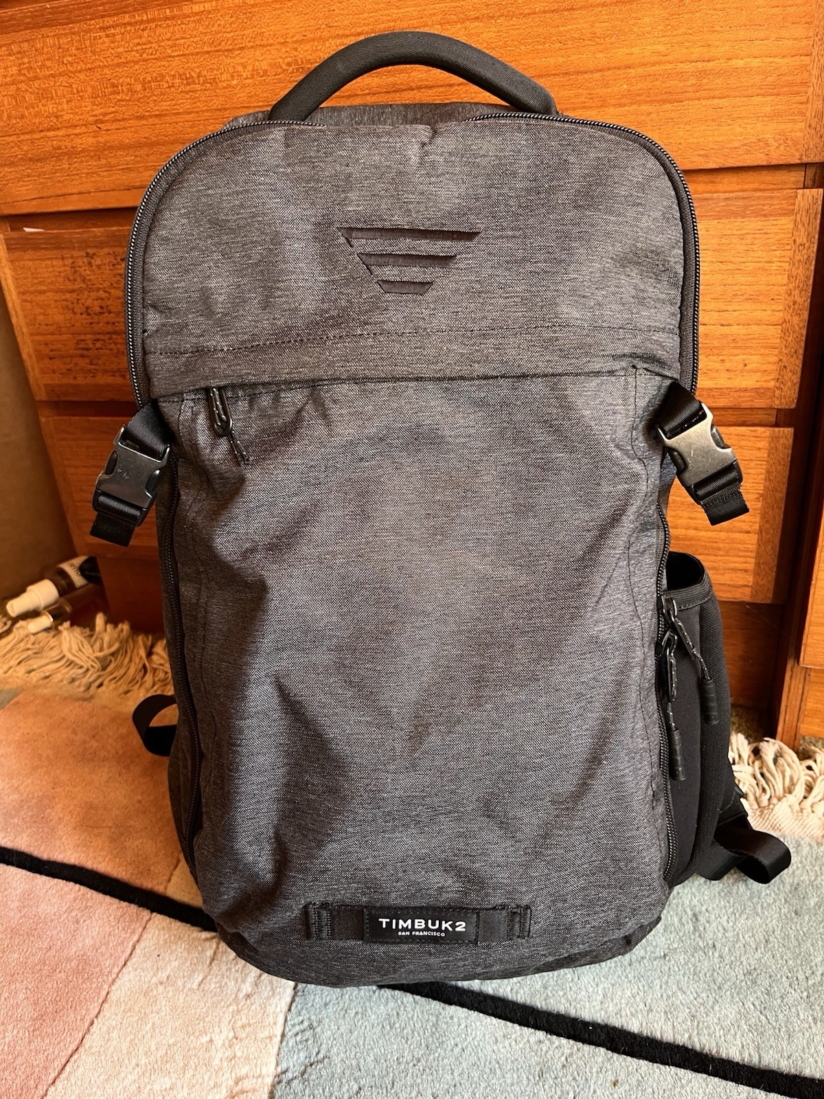 Timbuk2 Division Laptop Backpack Deluxe 18L Eco Static Grey Multi Pocket Buckle