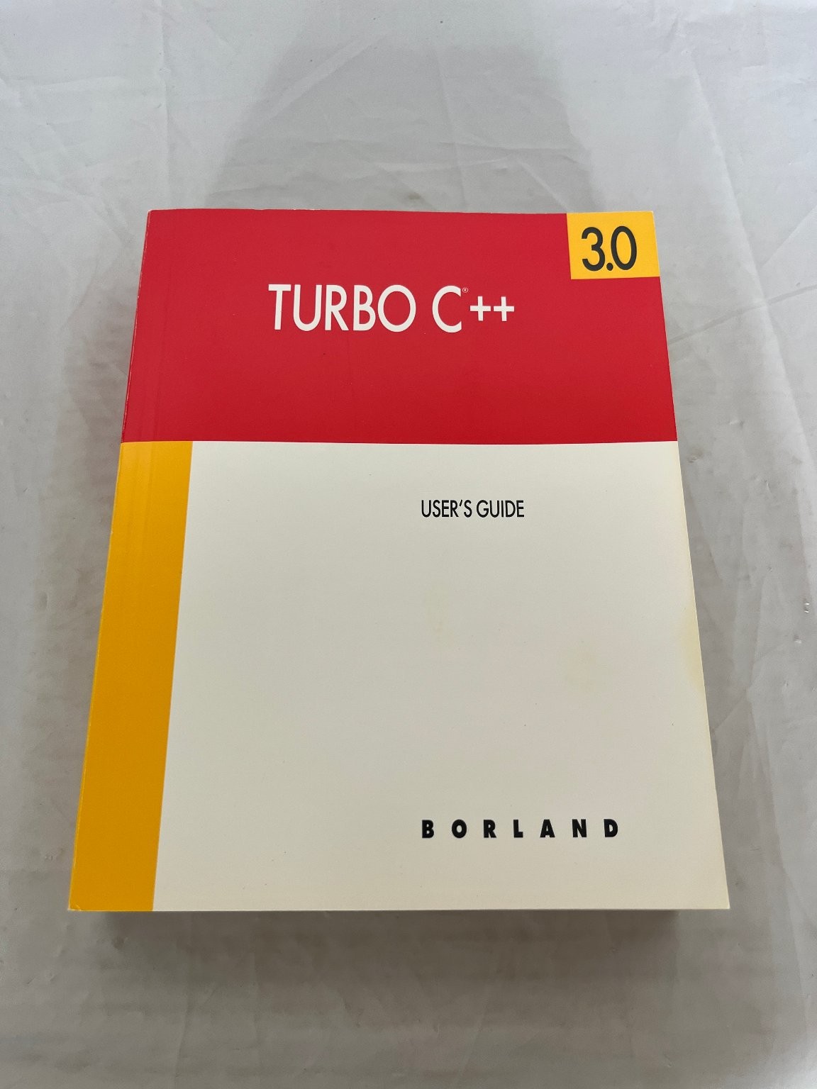 Borland Turbo C++ 3.0 User's Guide Manual Book Vintage Programming Software