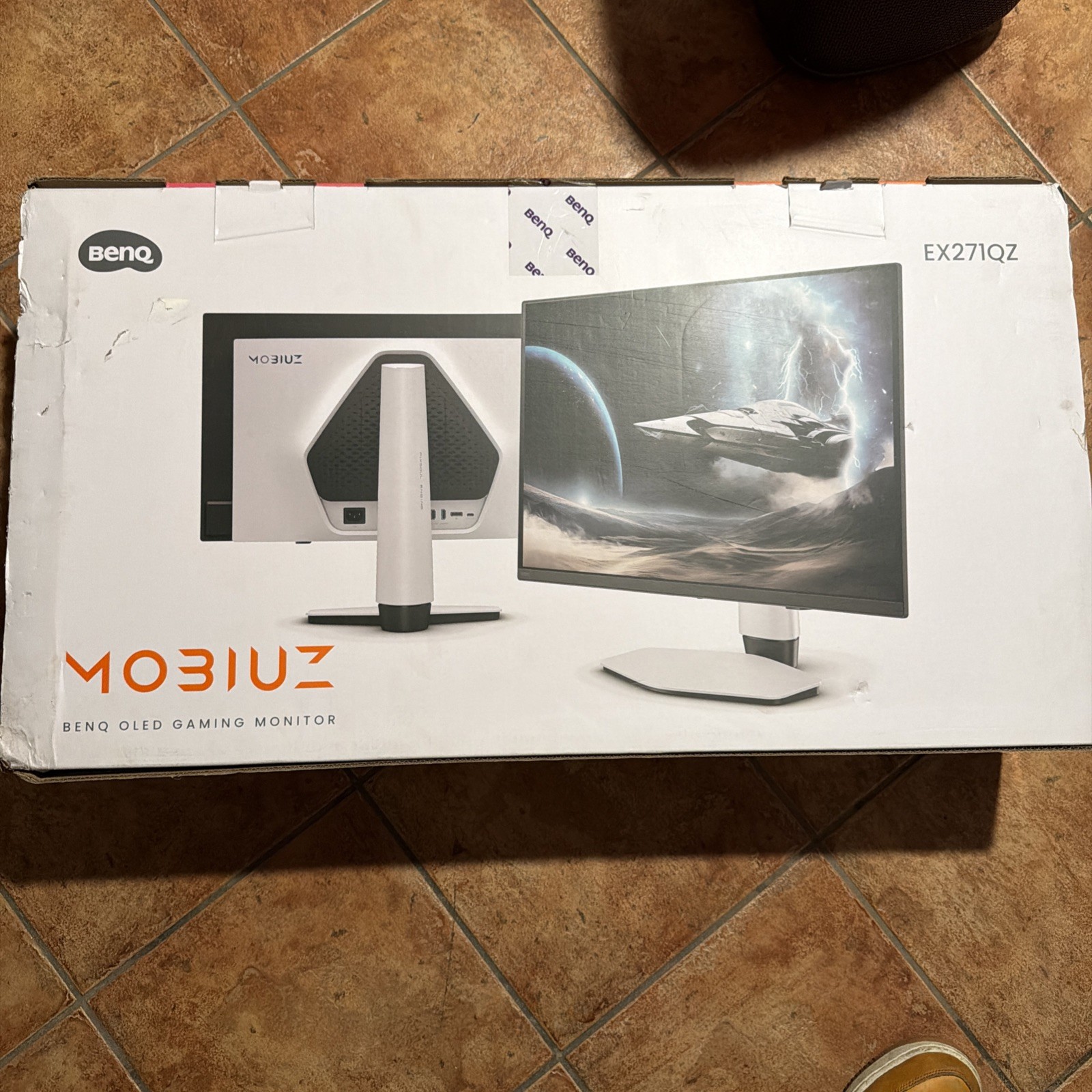 BenQ MOBIUZ EX271QZ 27" HDR 180Hz Gaming Monitor 16:9, 1ms, FreeSync Premium,HDM