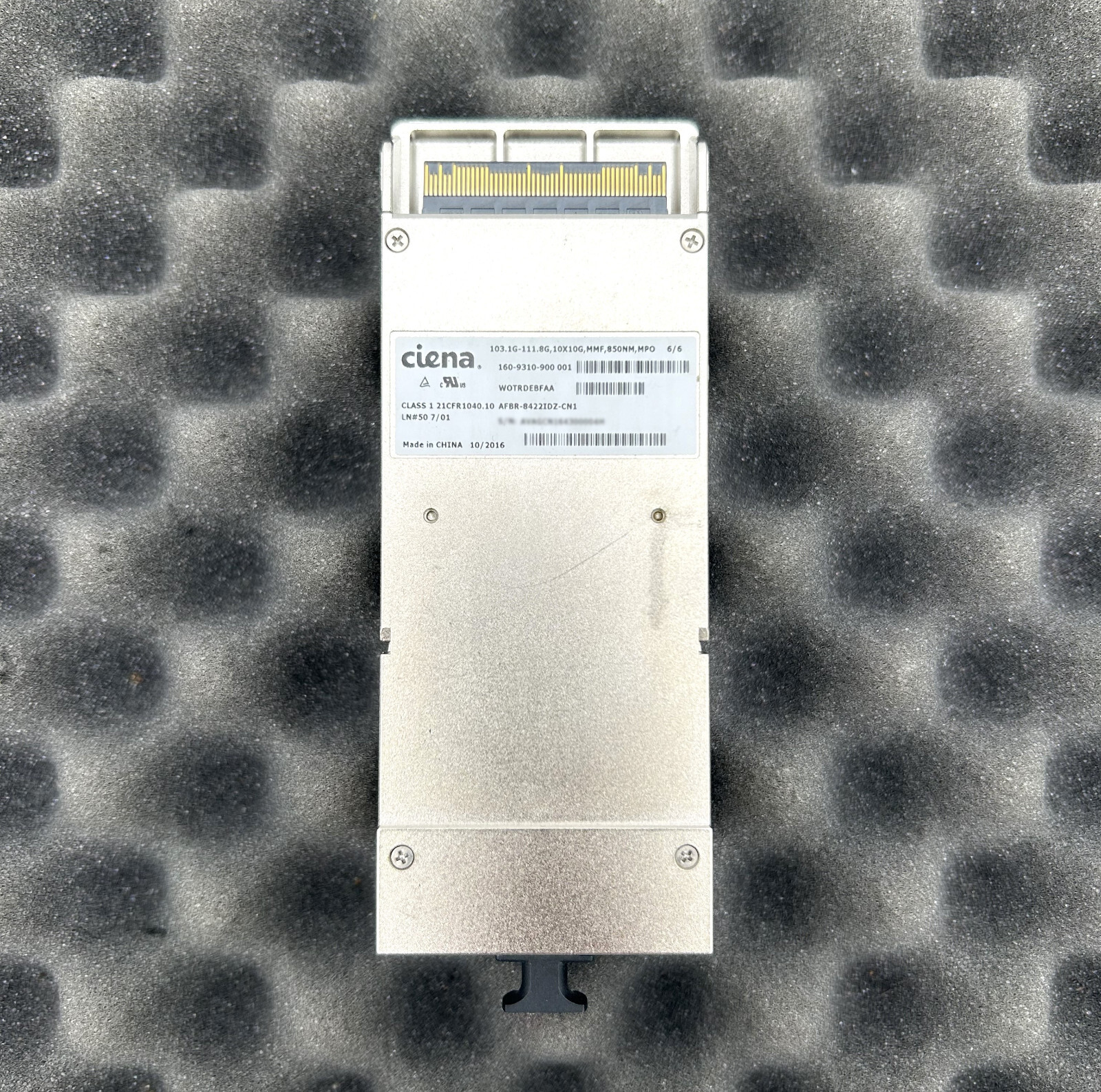 Ciena 160-9310-900 001 103.1G-111.8G Transceiver Module   (*WE BUY CIENA*)