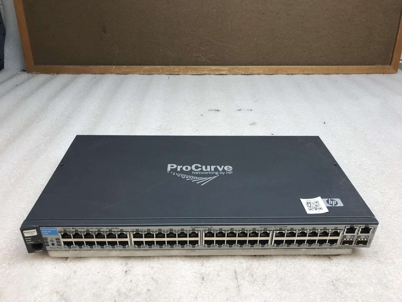 HP ProCurve 2610-48 J9088A 48 Port Network Ethernet Switch no rack ears