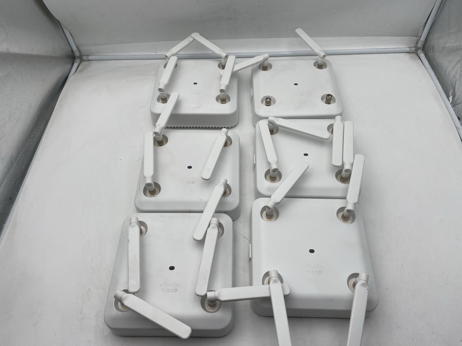 Lot of 6 Cisco Aironet AIR-AP2802E-B-K9 Wireless Access Points