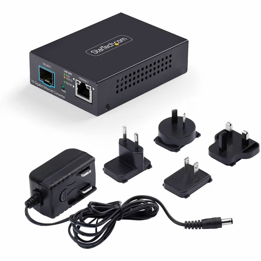 STARTECH MCM10G6SSFP CONVERT 100M TO 10GBASE-T COPPER (RJ-45) TO 10G FIBER USI