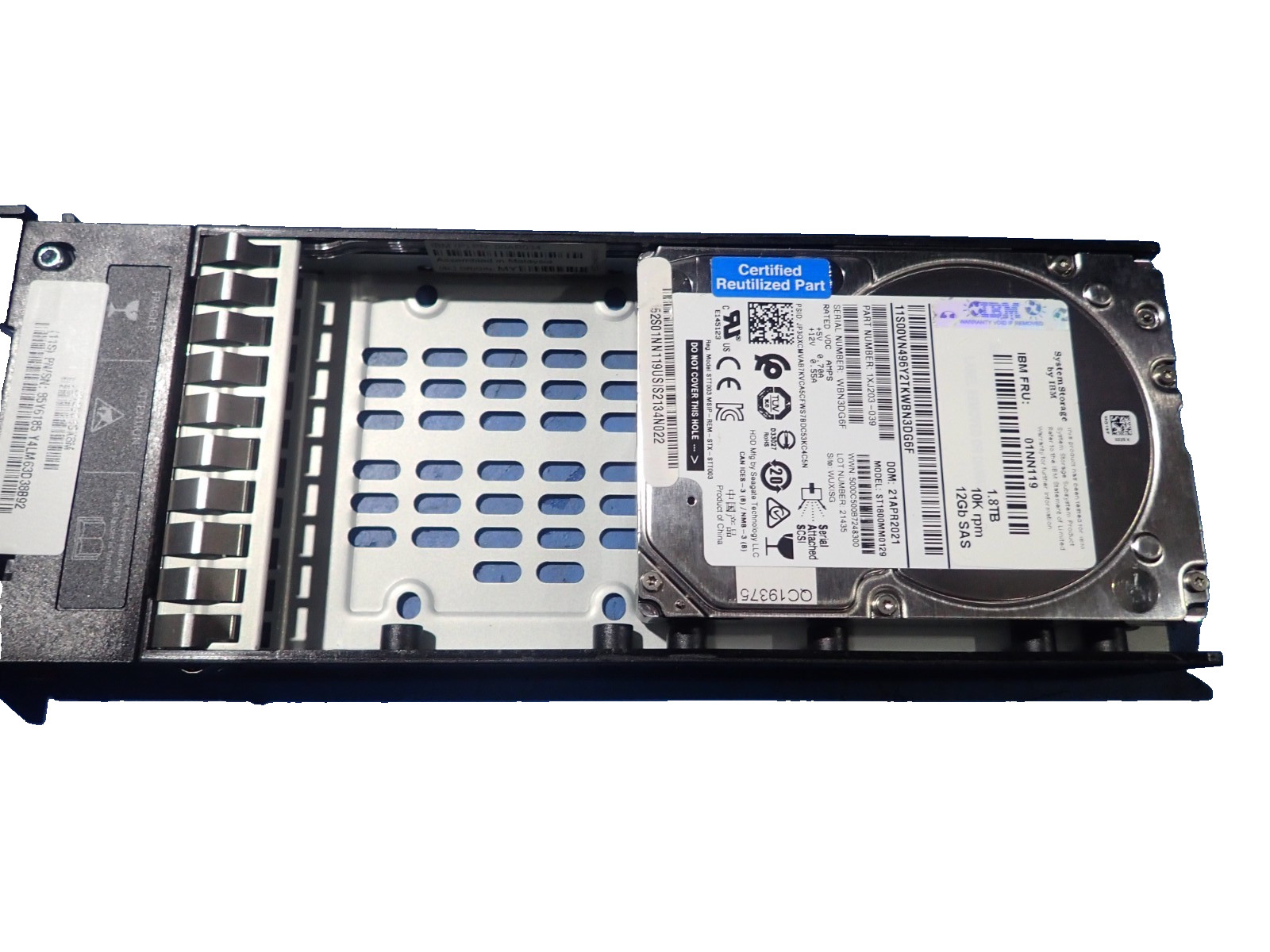 IBM 01NN119 1.8TB, 2.5" 10000 RPM HDD Internal Hard Disk Drives ST1800MM0129