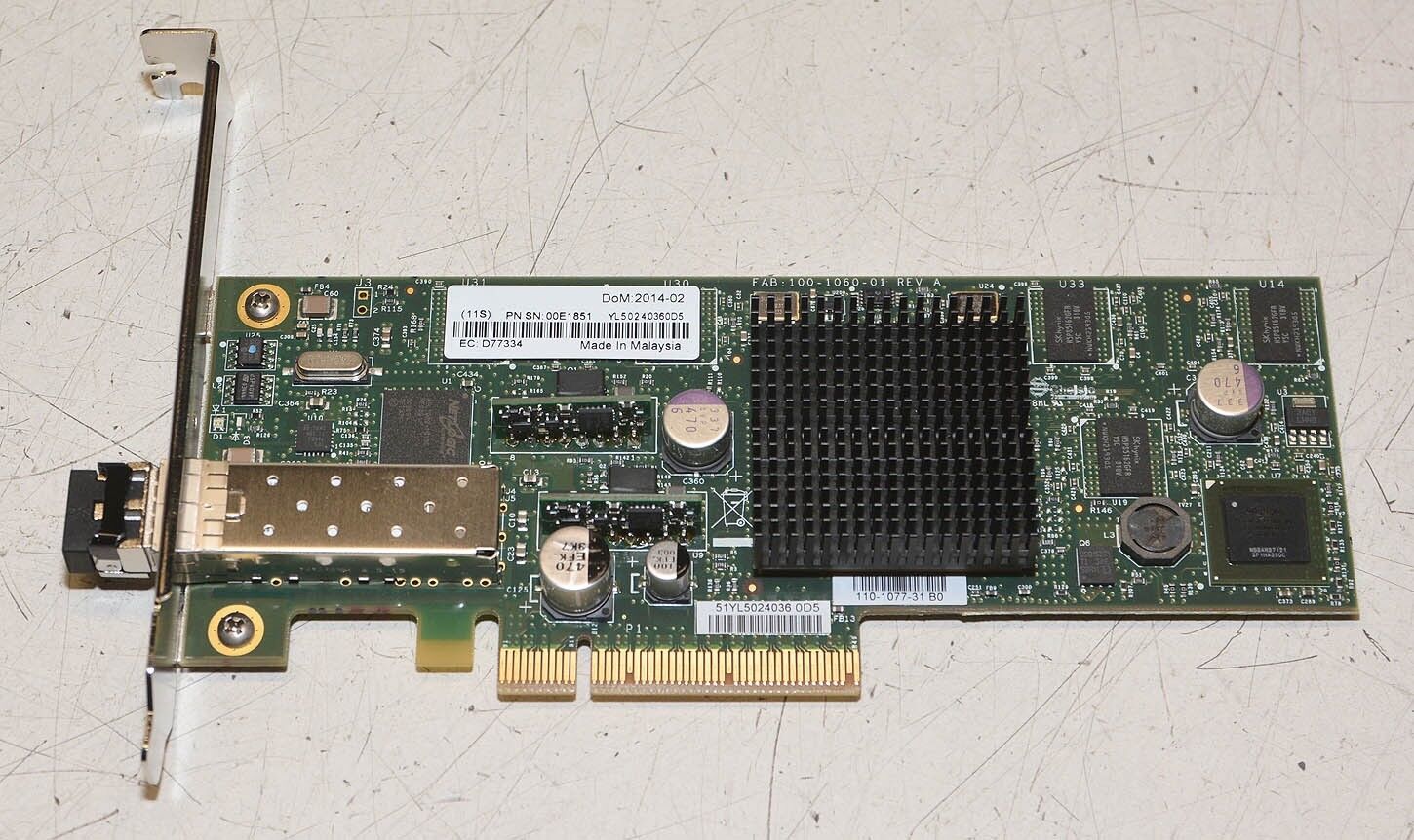 5769 IBM 10Gb Ethernet SR PCI-E Adapter (FH) 00E1851