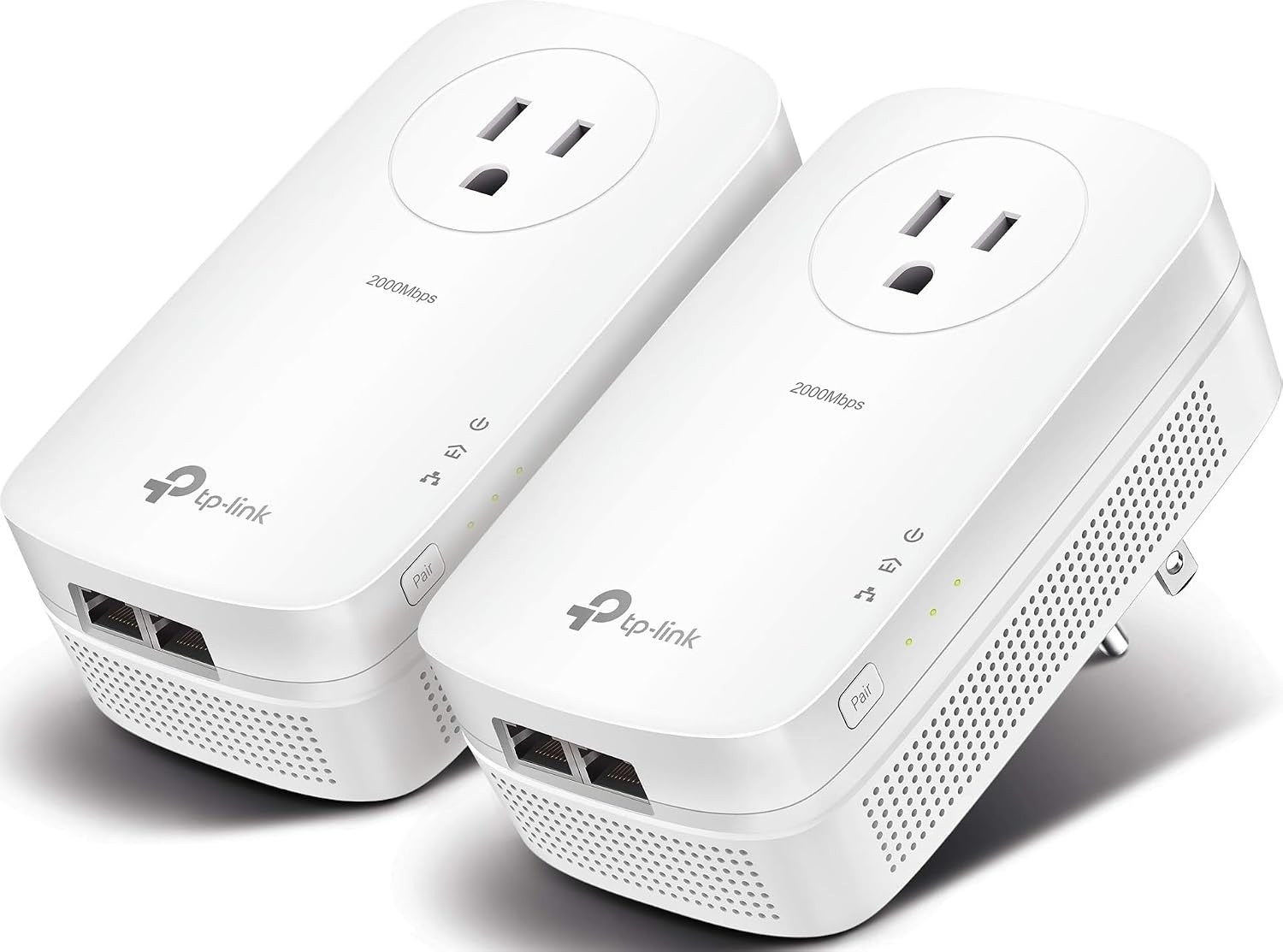 TP-LINK AV2000 2-Port Gigabit Passthrough Powerline Starter Kit